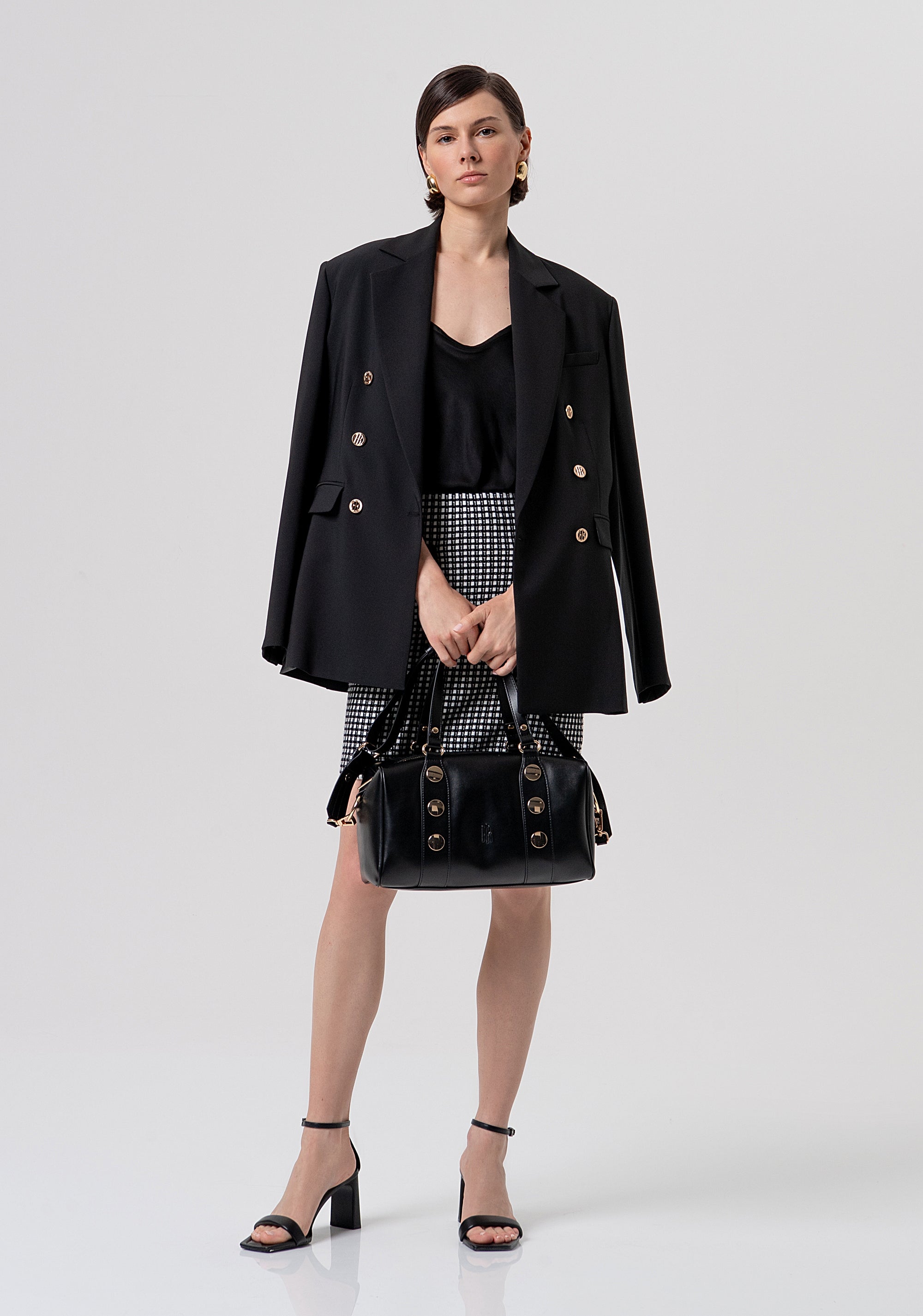 Tank top made in viscose satin Fracomina FR26ST2033W41301-053-4