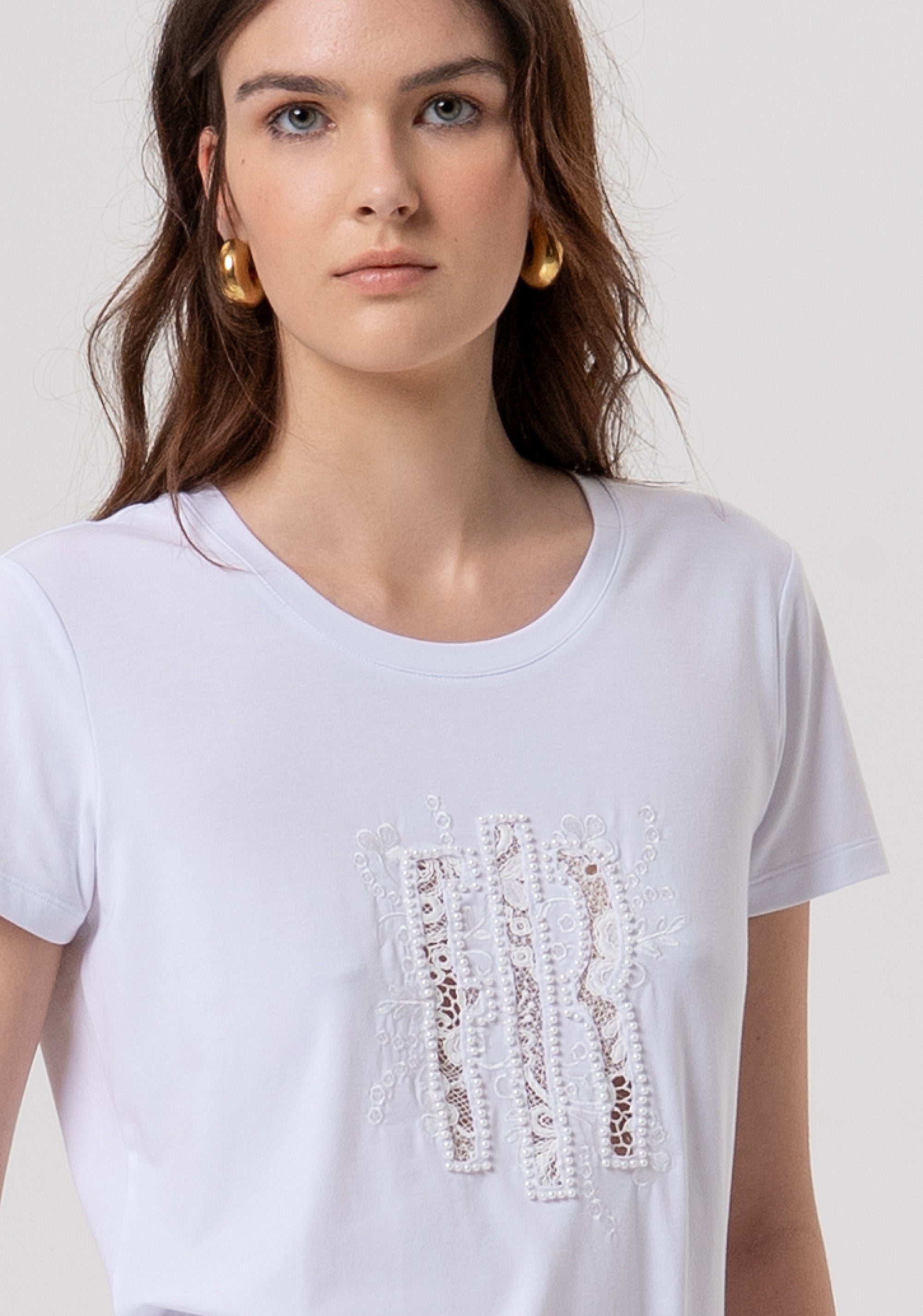 T-shirt regular fit made in jersey Fracomina FR26ST3004J418G1-278-2