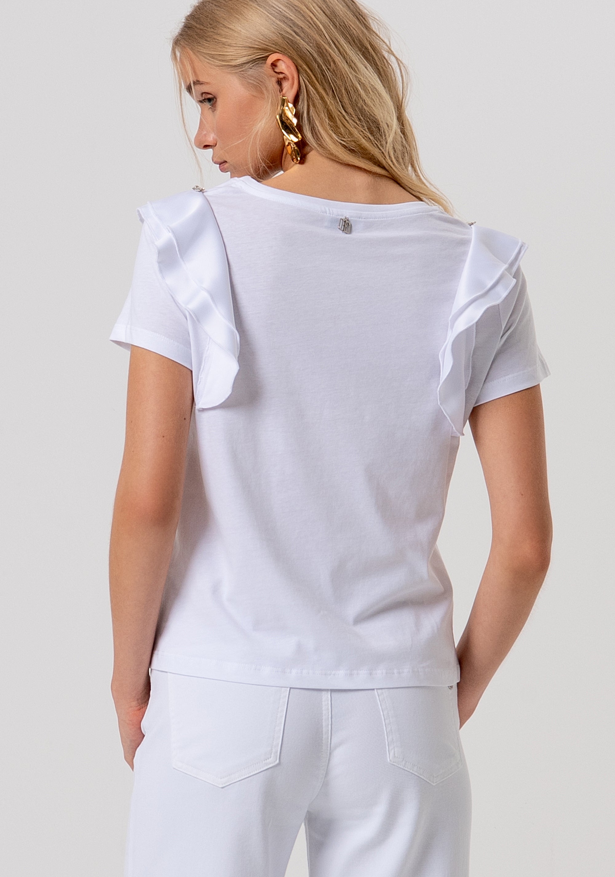 T-shirt regular fit made in cotton jersey Fracomina FR26ST3039J40001-108-3