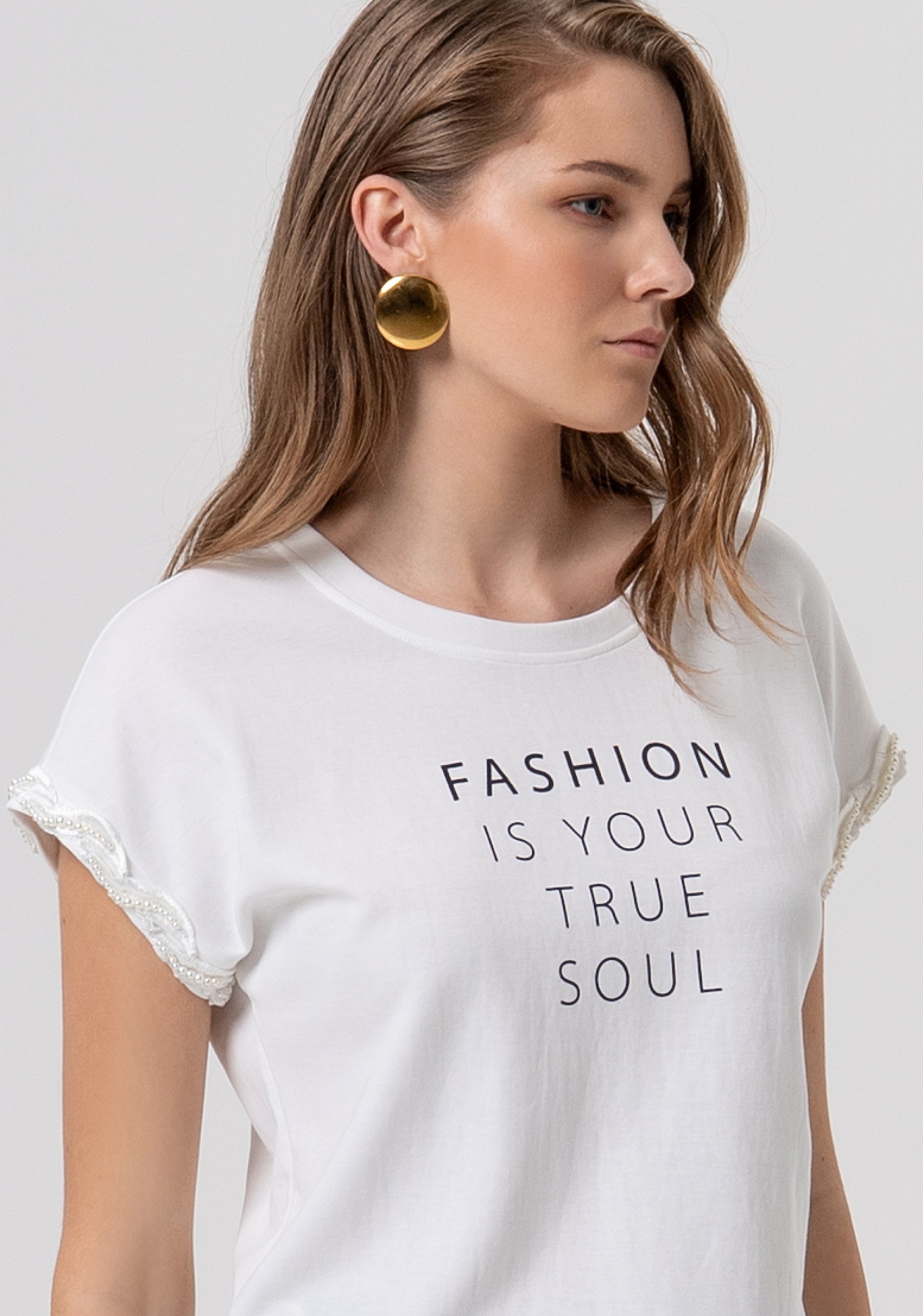 T-shirt regular fit made in jersey Fracomina FR26ST3051J409N5-278-2