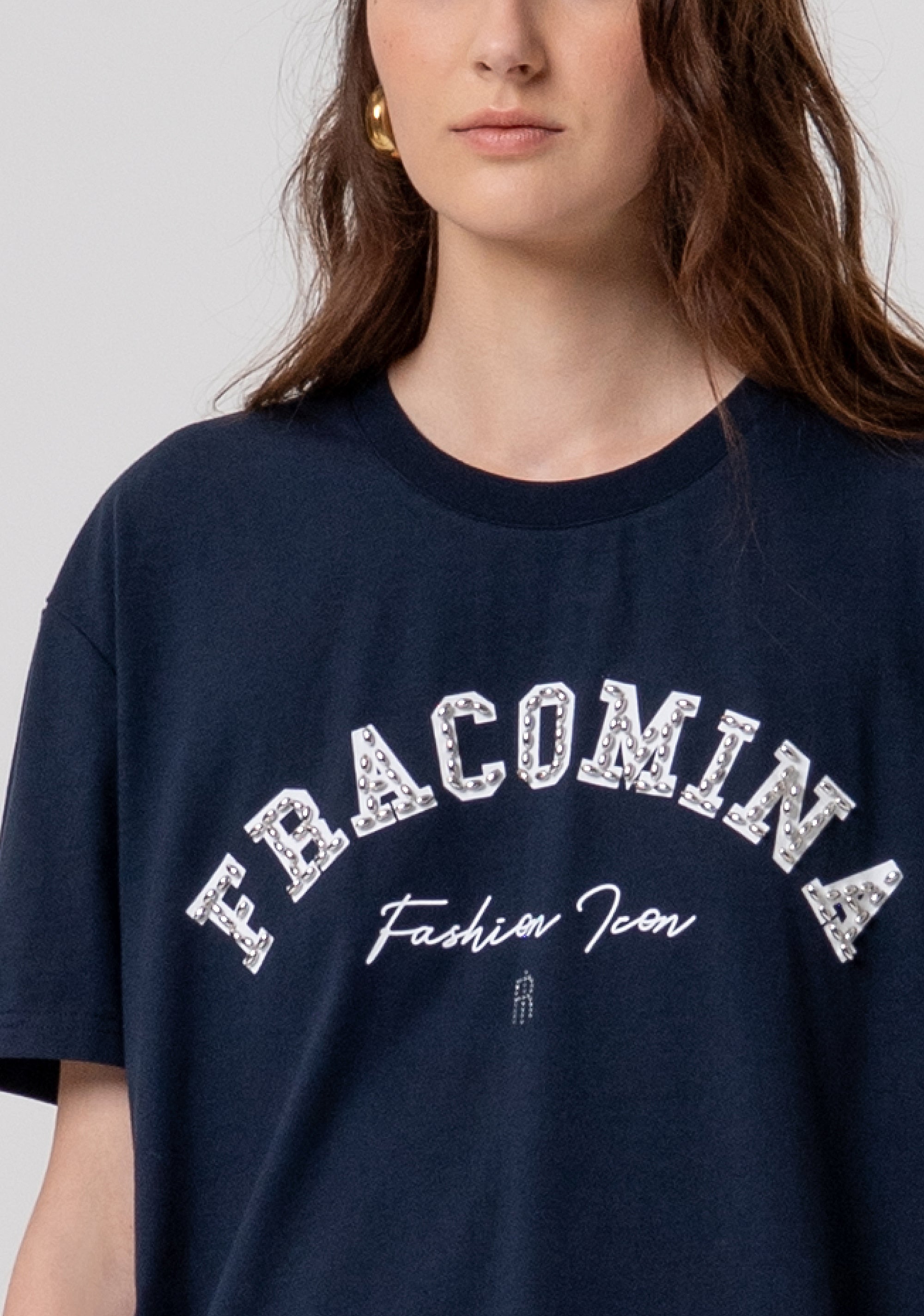 T-shirt over fit made in cotton jersey Fracomina FR26ST3056J40001-117-2