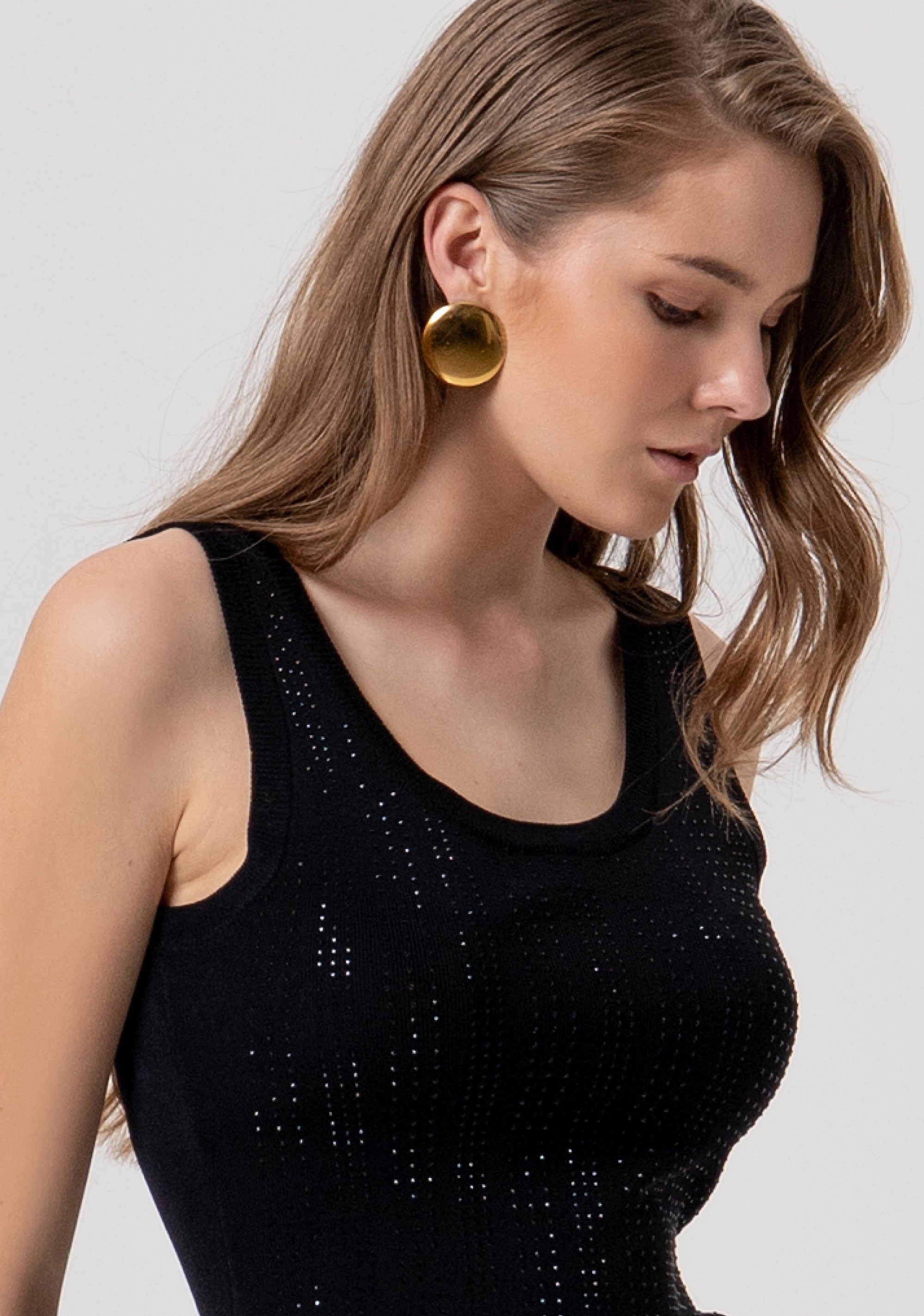 Knitted tank top slim fit Fracomina FR26ST4005K524R9-053-2