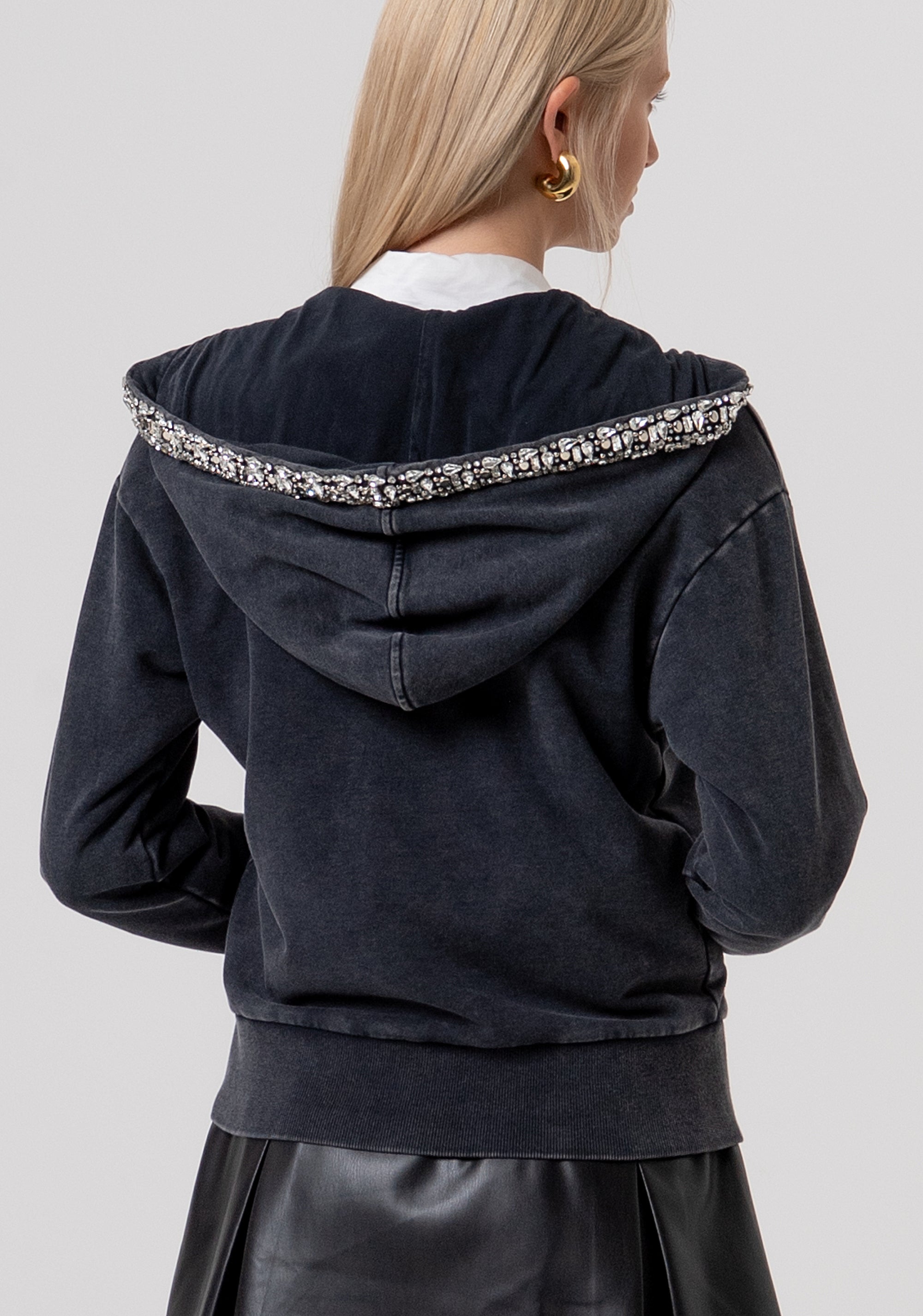 Sweater regular fit with used wash Fracomina FR26ST9004F40901-M30-3