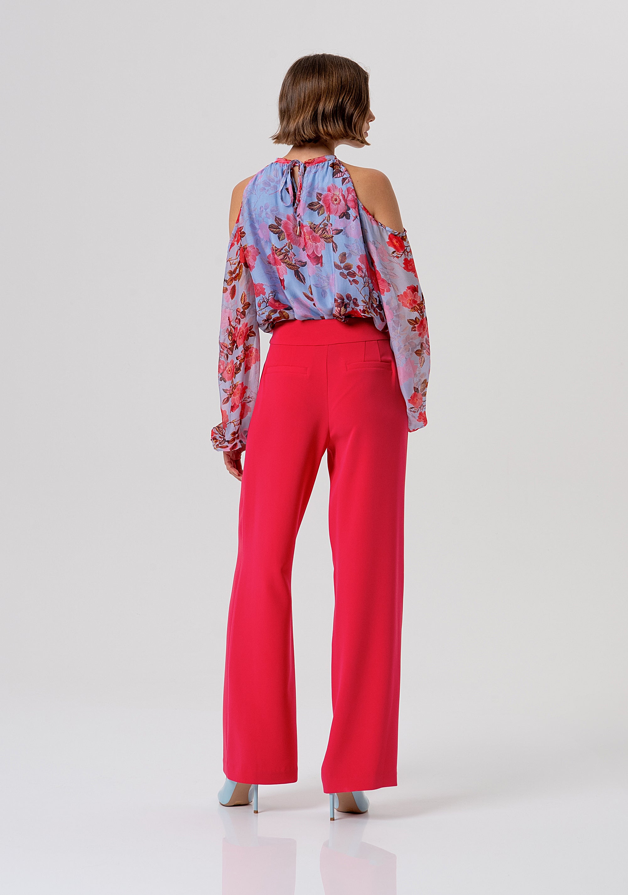 Palazzo pant flare Fracomina FR26SV3002W83001-101-3