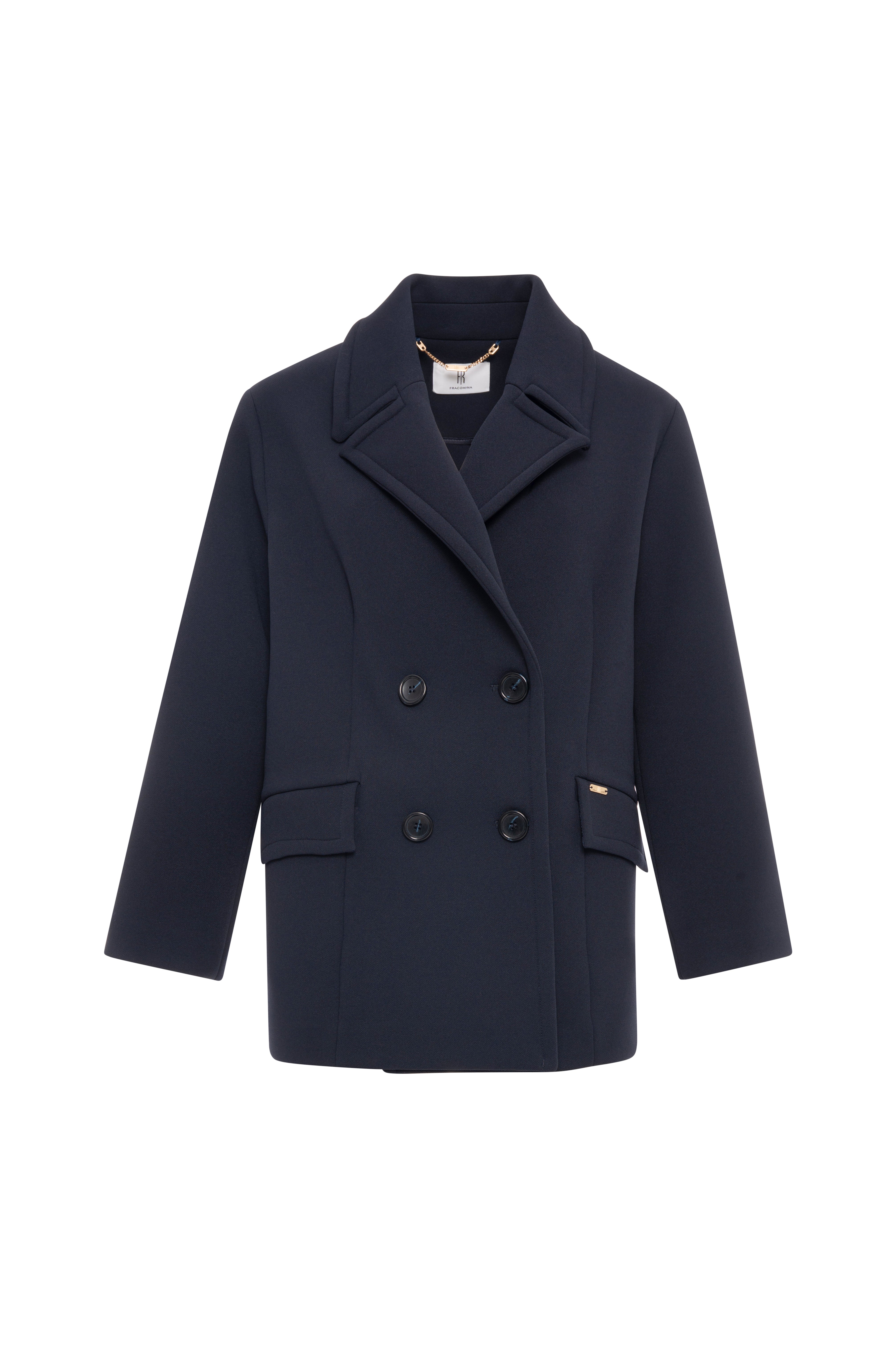 Coat regular fit double breasted Fracomina FR26WC1010W47701-117-1