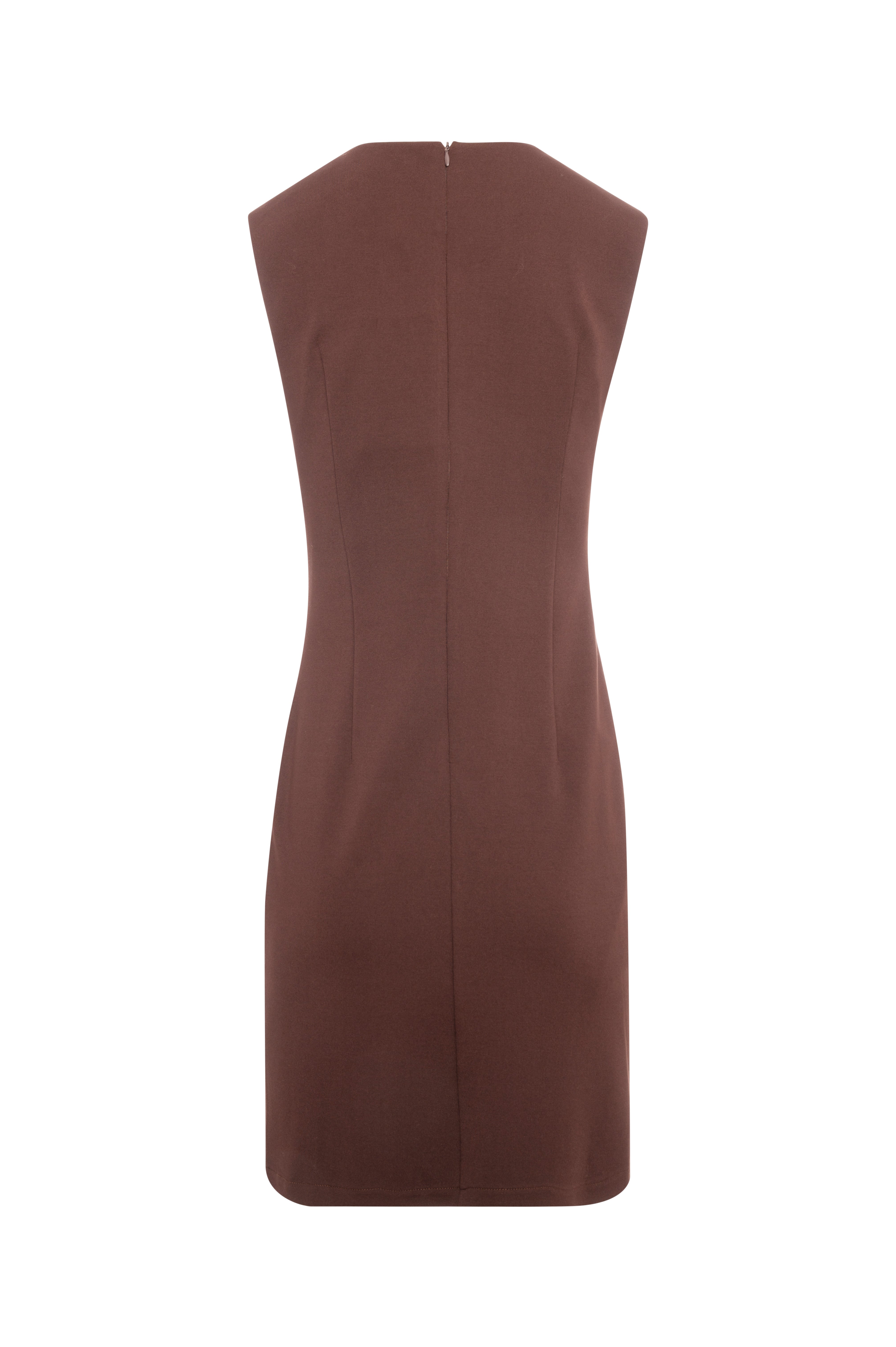 Sleeveless mini sheath dress Fracomina FR26WD1004W68601-K06-2
