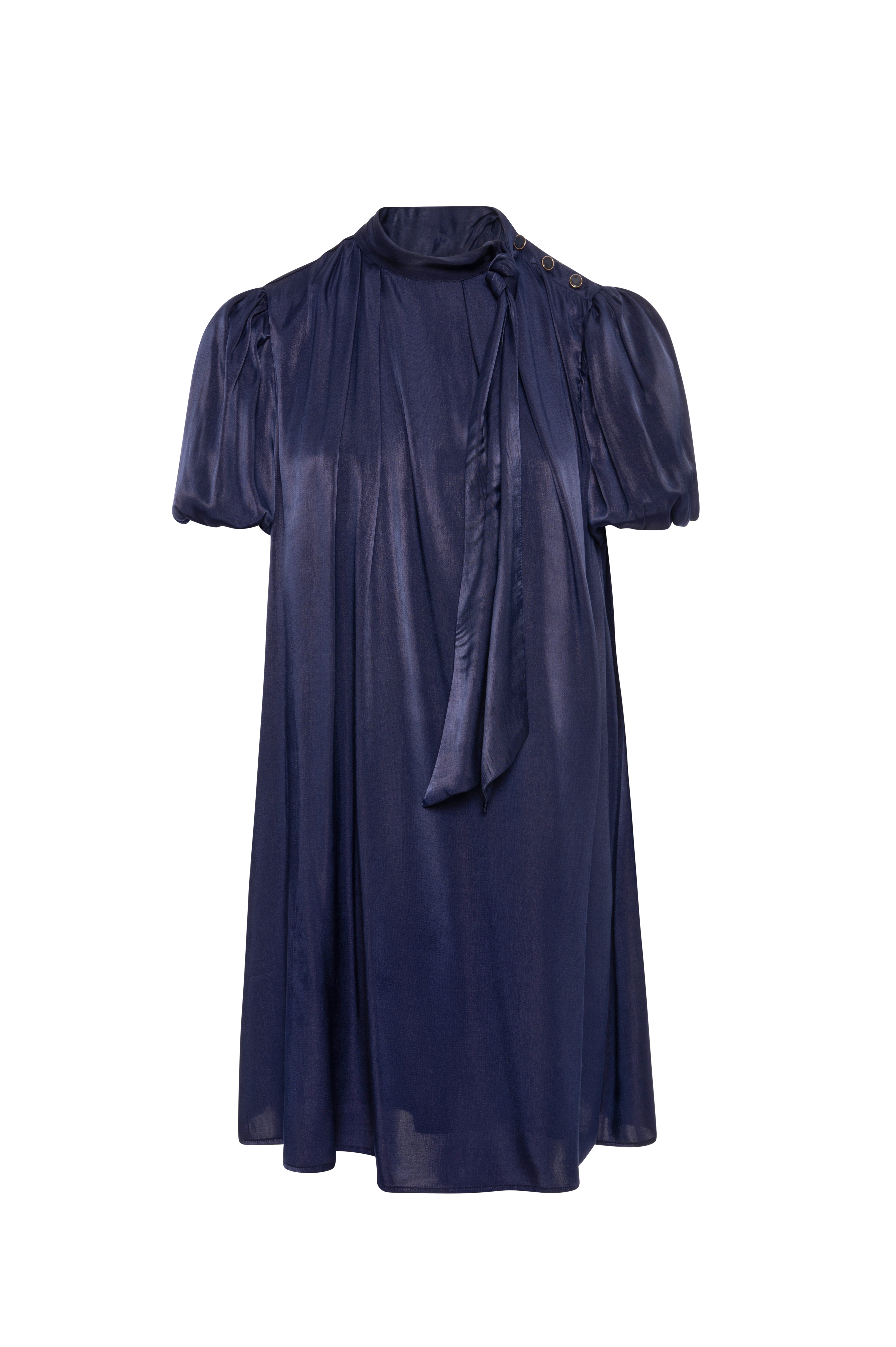 Dress A-shape with sash at the neck Fracomina FR26WD1026W49201-K60-1