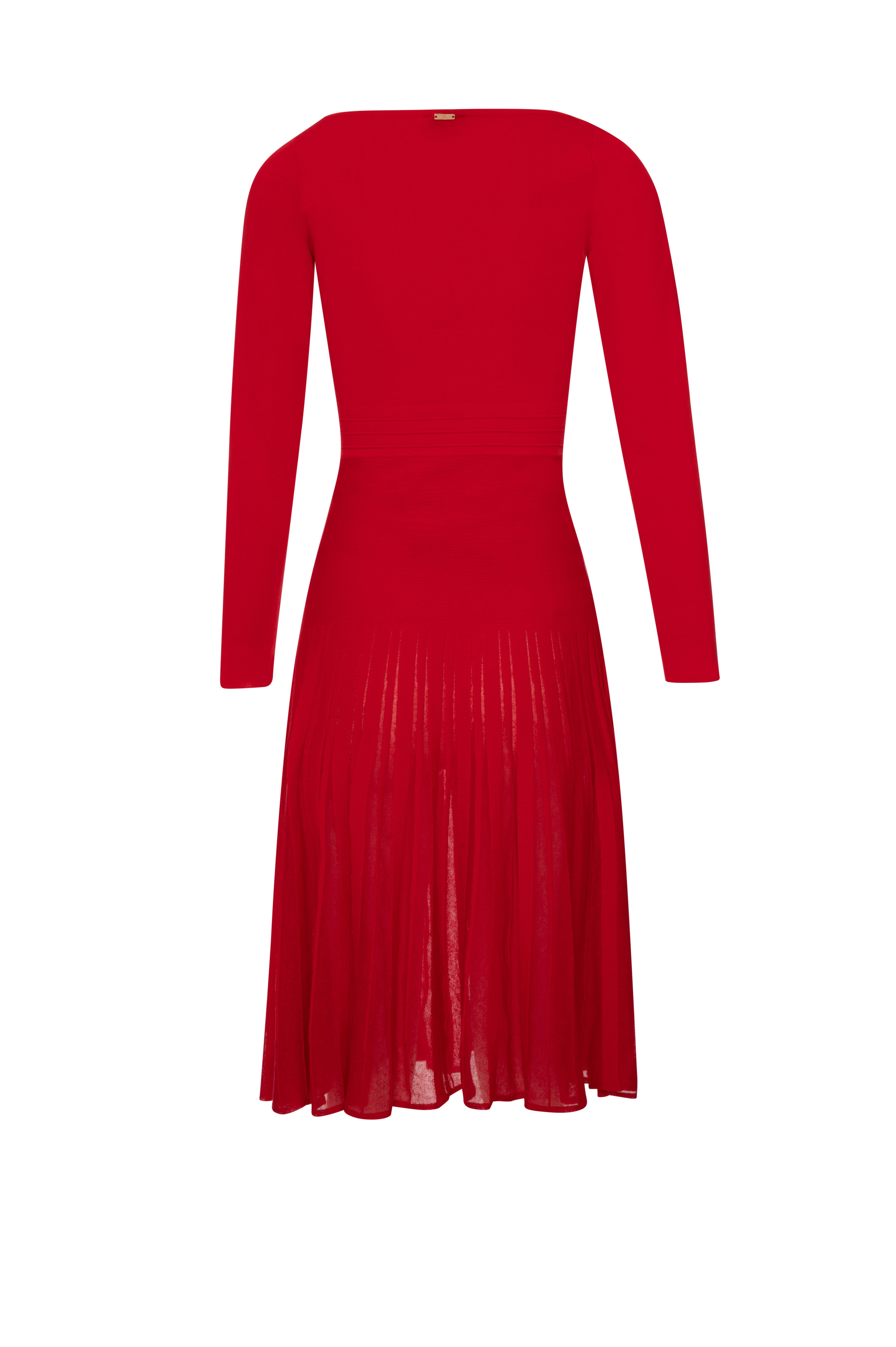 Dress regular fit made in mixed fabric Fracomina FR26WD5008K416F9-K38-2