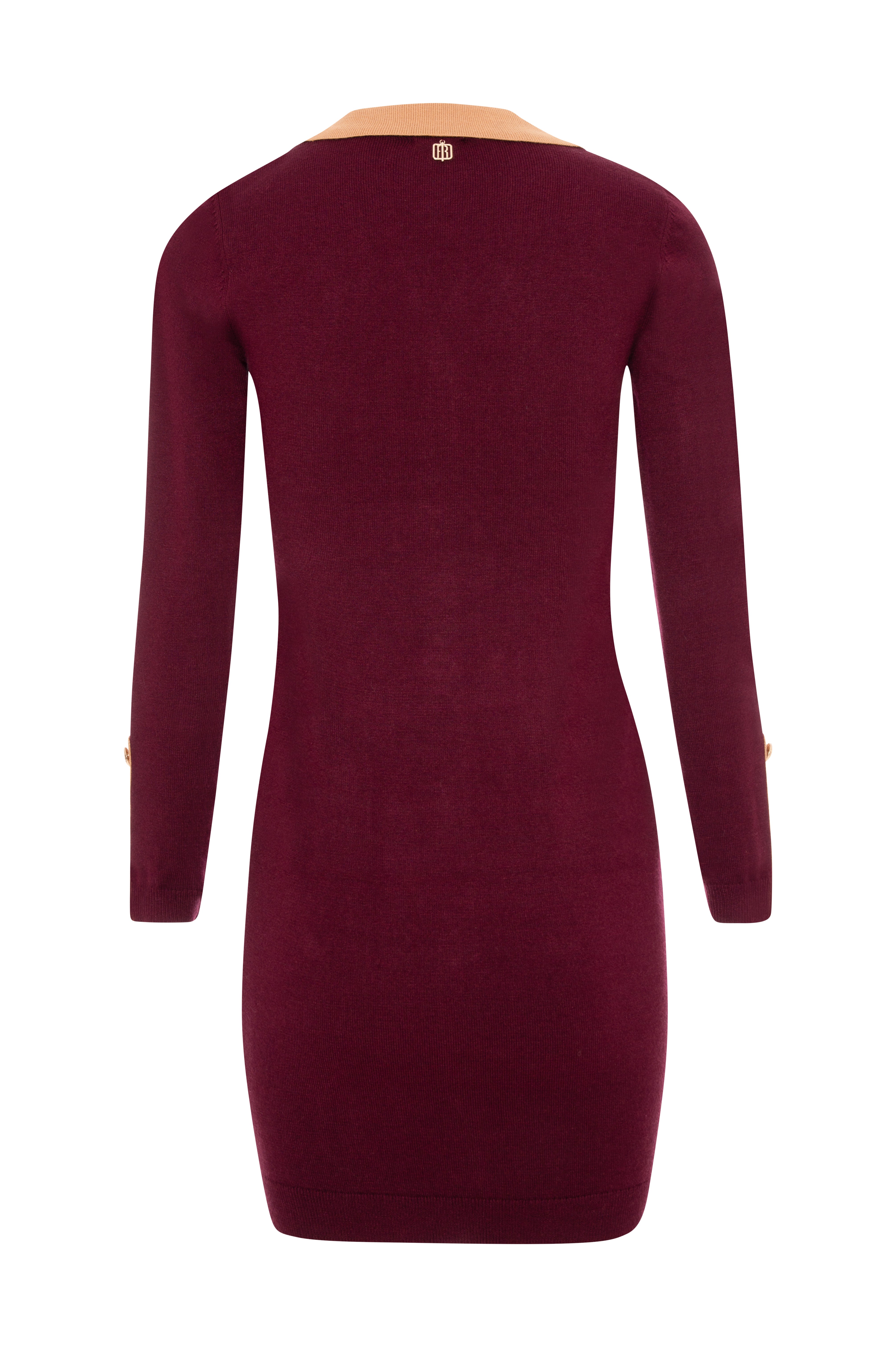 Knitted mini dress slim fit Fracomina FR26WD5013K50401-KH0-2
