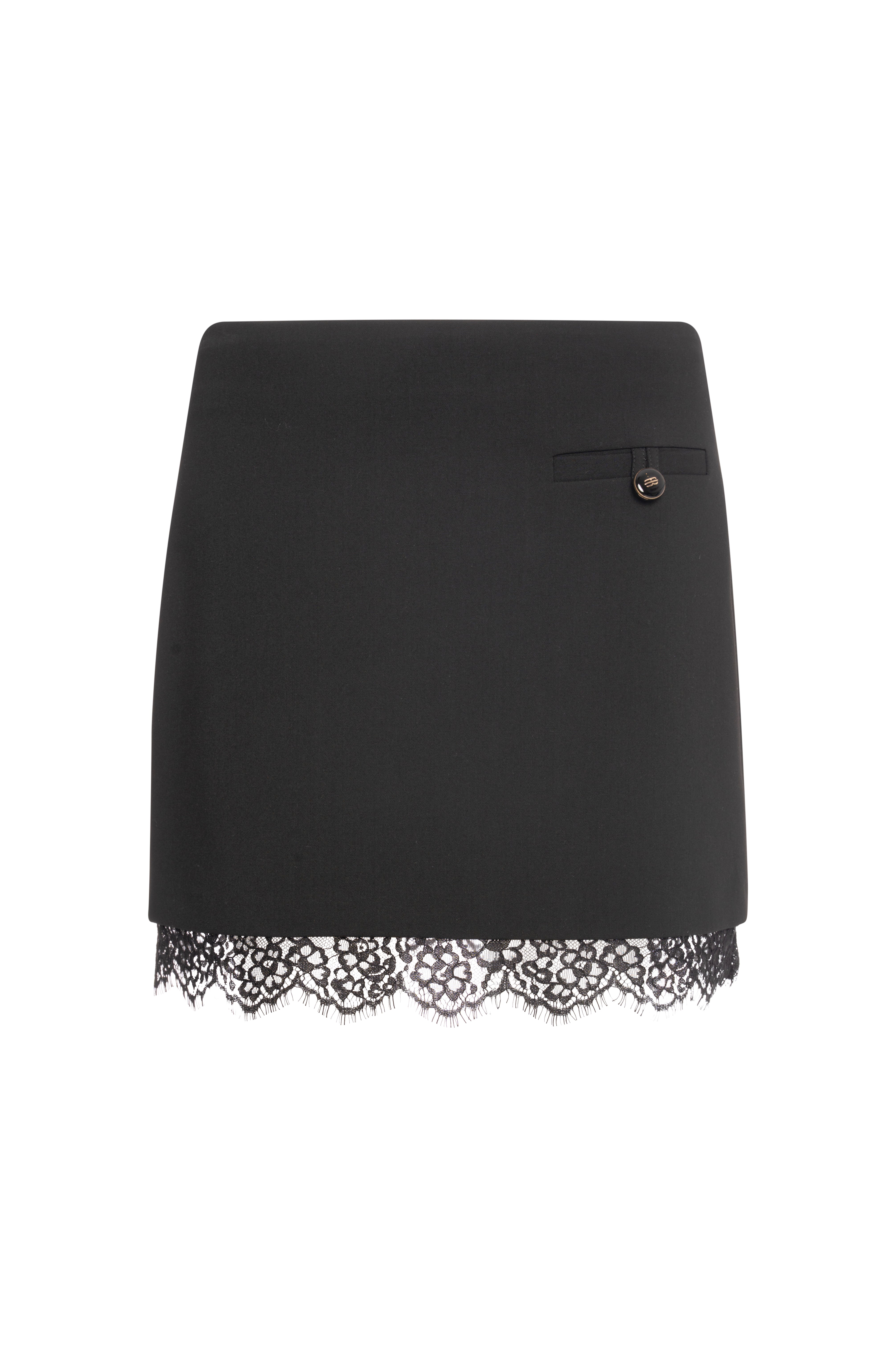 Mini skirt slim fit made in stretch fabric Fracomina FR26WG1002W84901-K01-1
