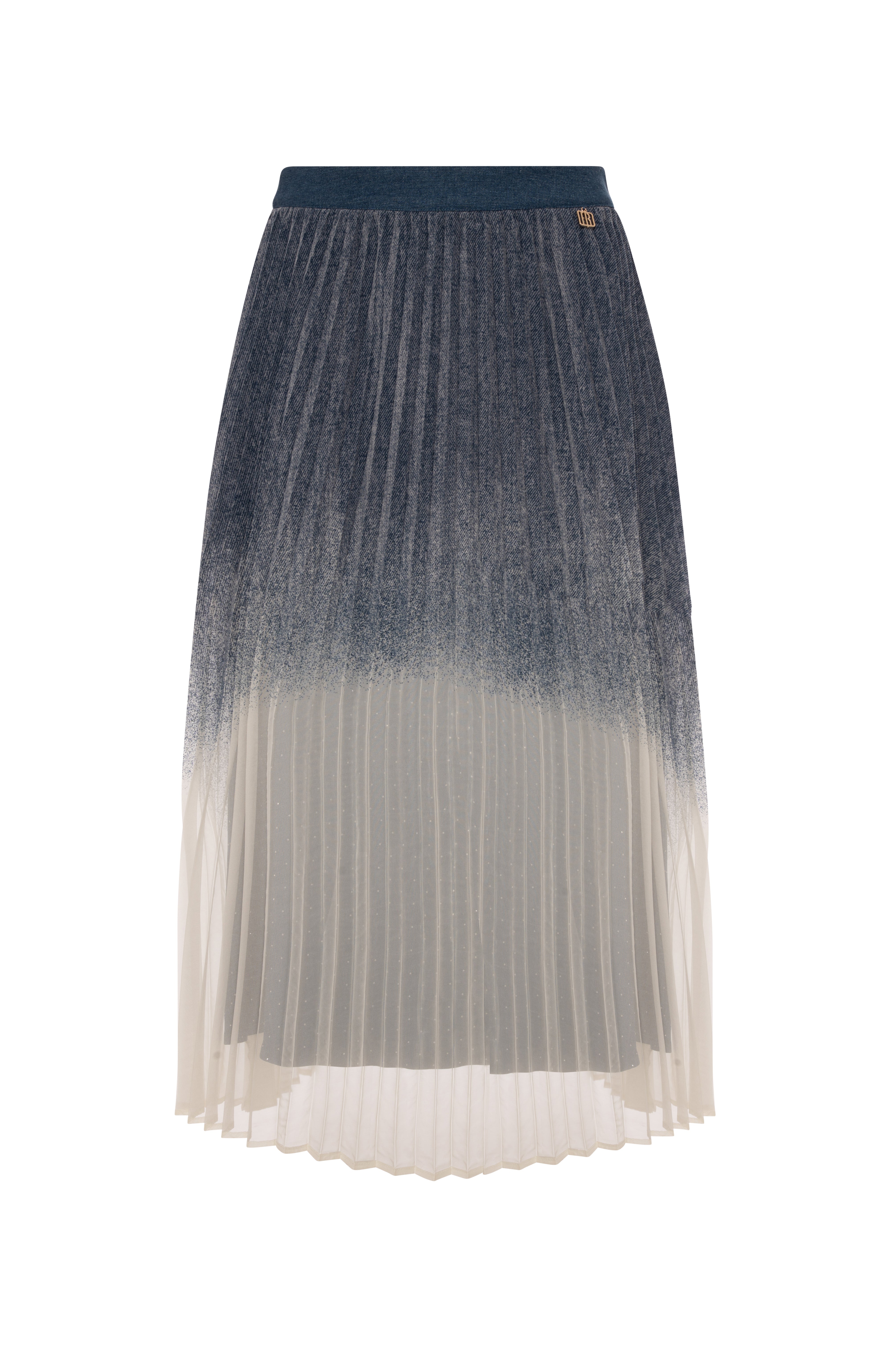 Pleated skirt flare middle length Fracomina FR26WG2010W775Q1-KH7-1