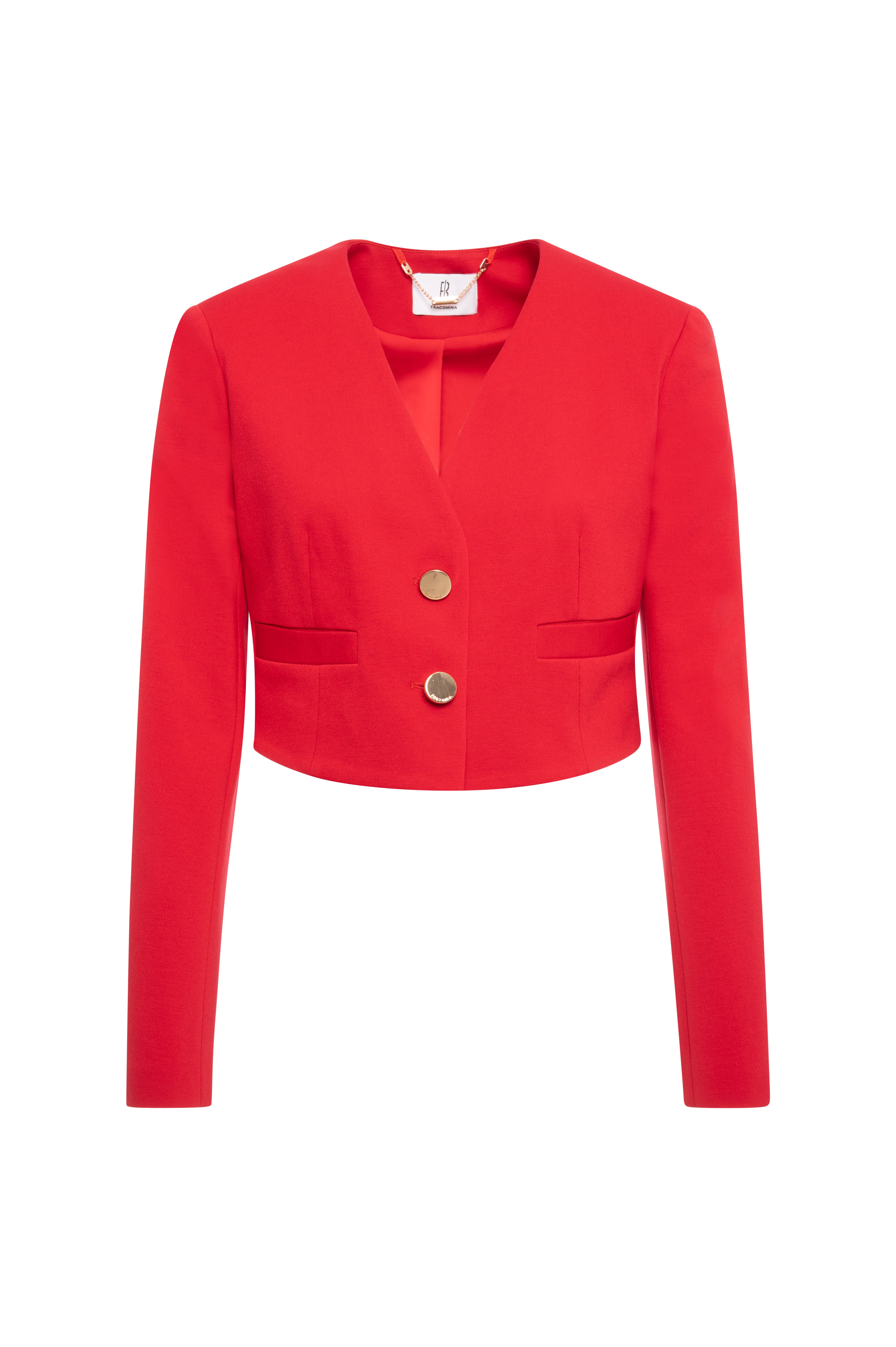 Bolero jacket cropped Fracomina FR26WJ1002W49701-K38-1_b7131c3d-f826-4800-b20c-d1e991e940d7