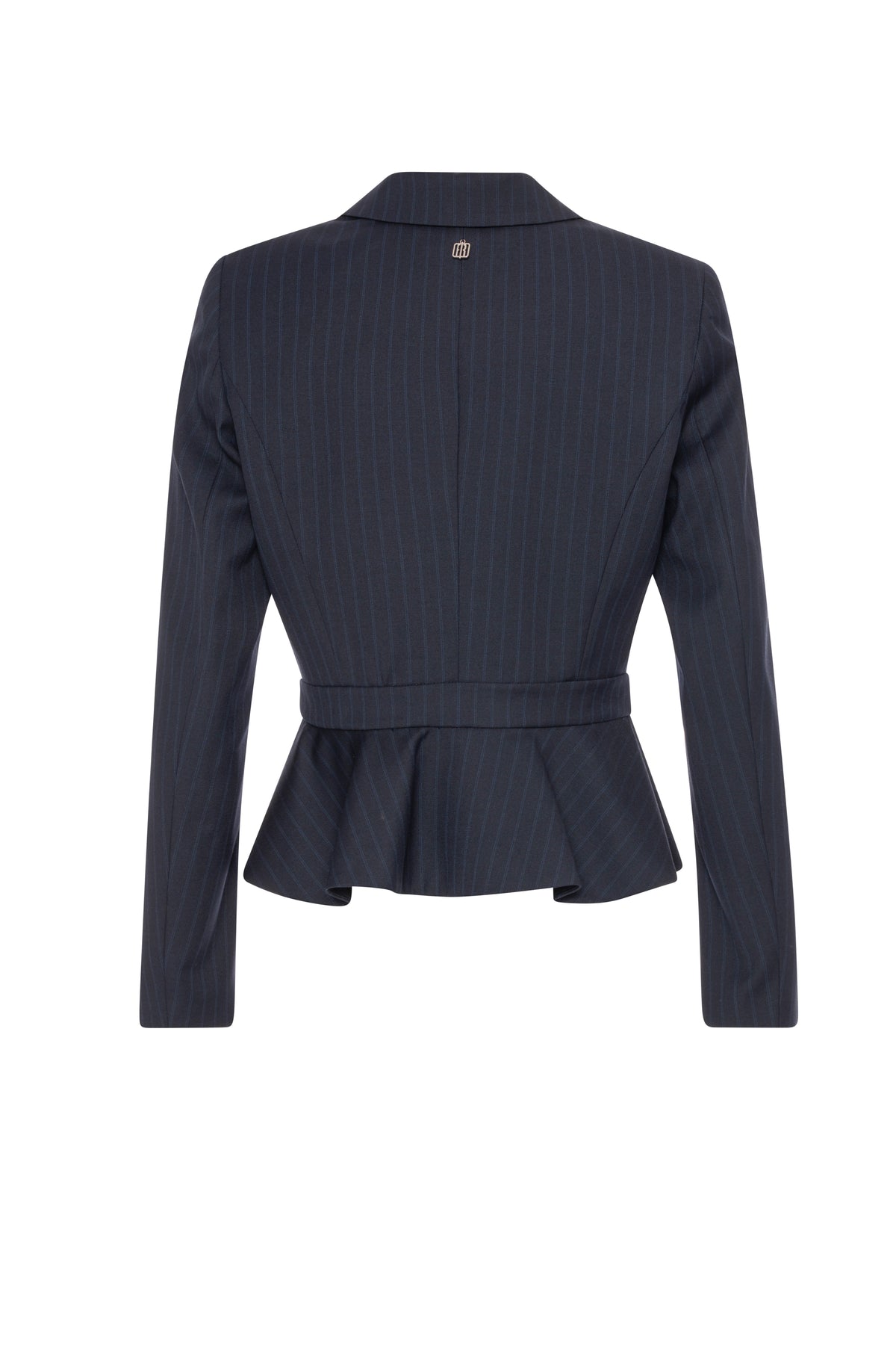 Jacket slim fit double breasted made in pinstriped fabric Fracomina FR26WJ1005W459D4-K60-2