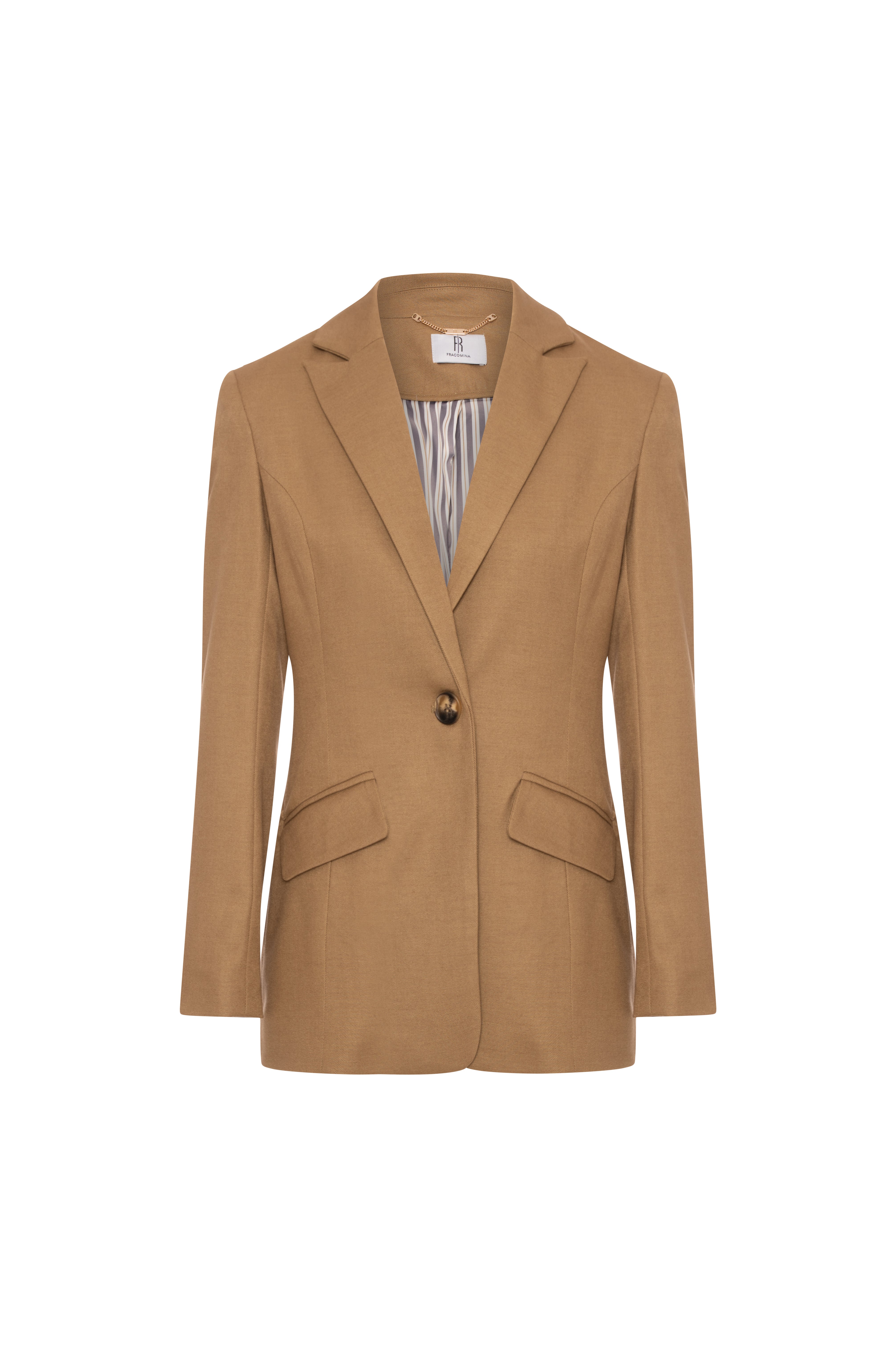 Blazer jacket regular fit single breasted Fracomina FR26WJ3006W81301-K45-1