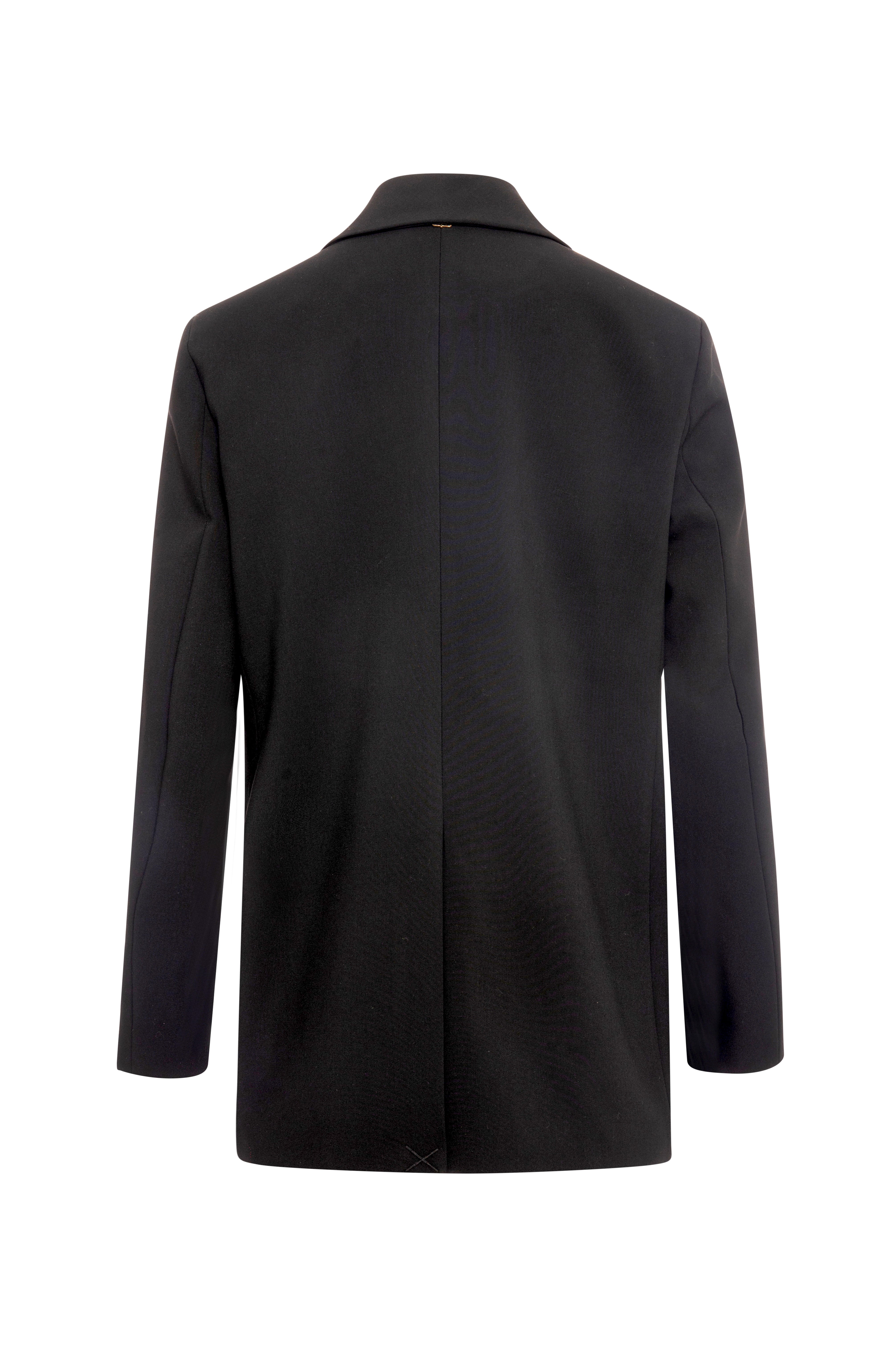 Long blazer jacket regular fit single breasted Fracomina FR26WJ3008W84901-K01-2