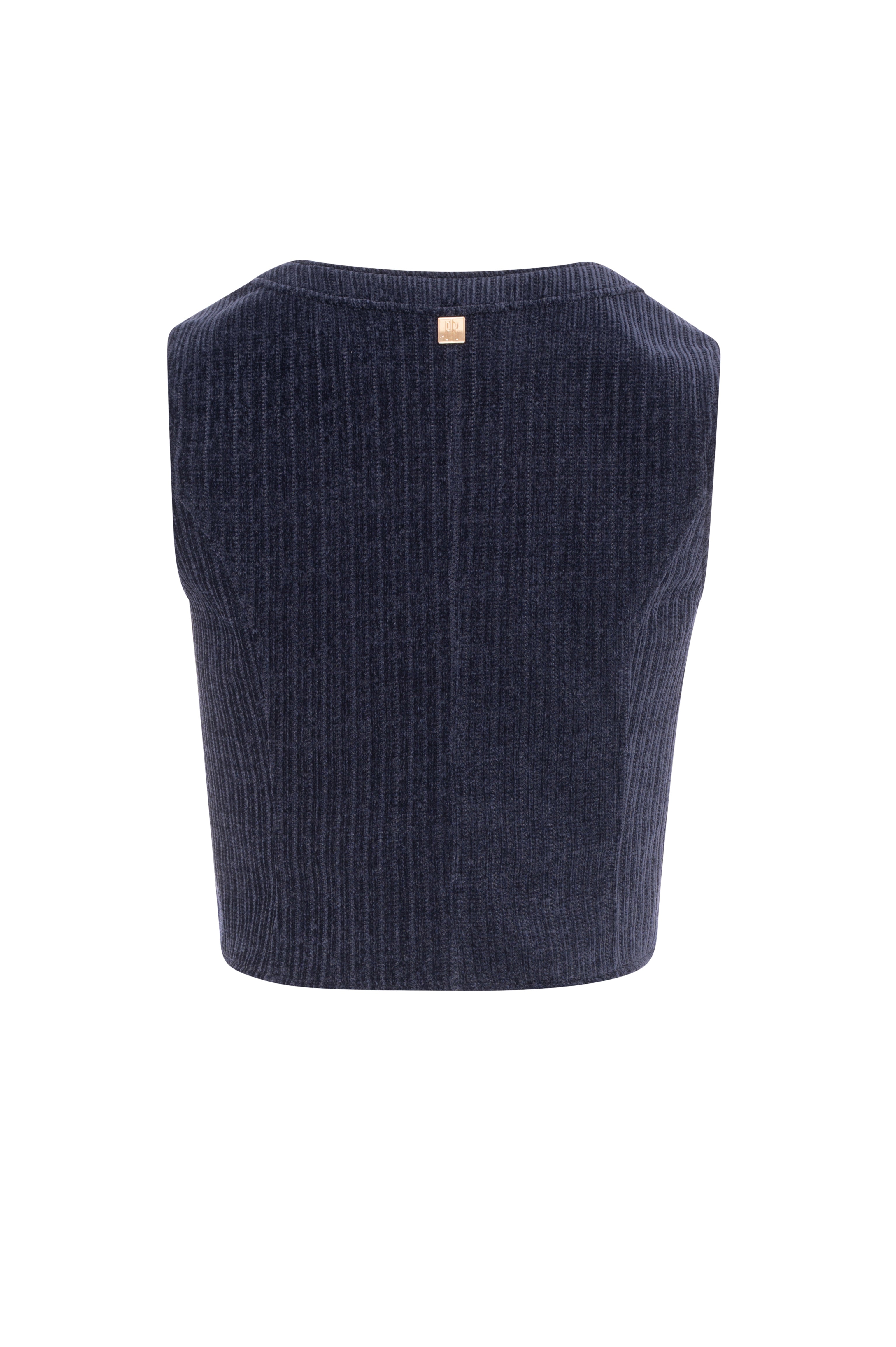 Gilet regular fit made in velvet Fracomina FR26WJ5012W59601-K60-2