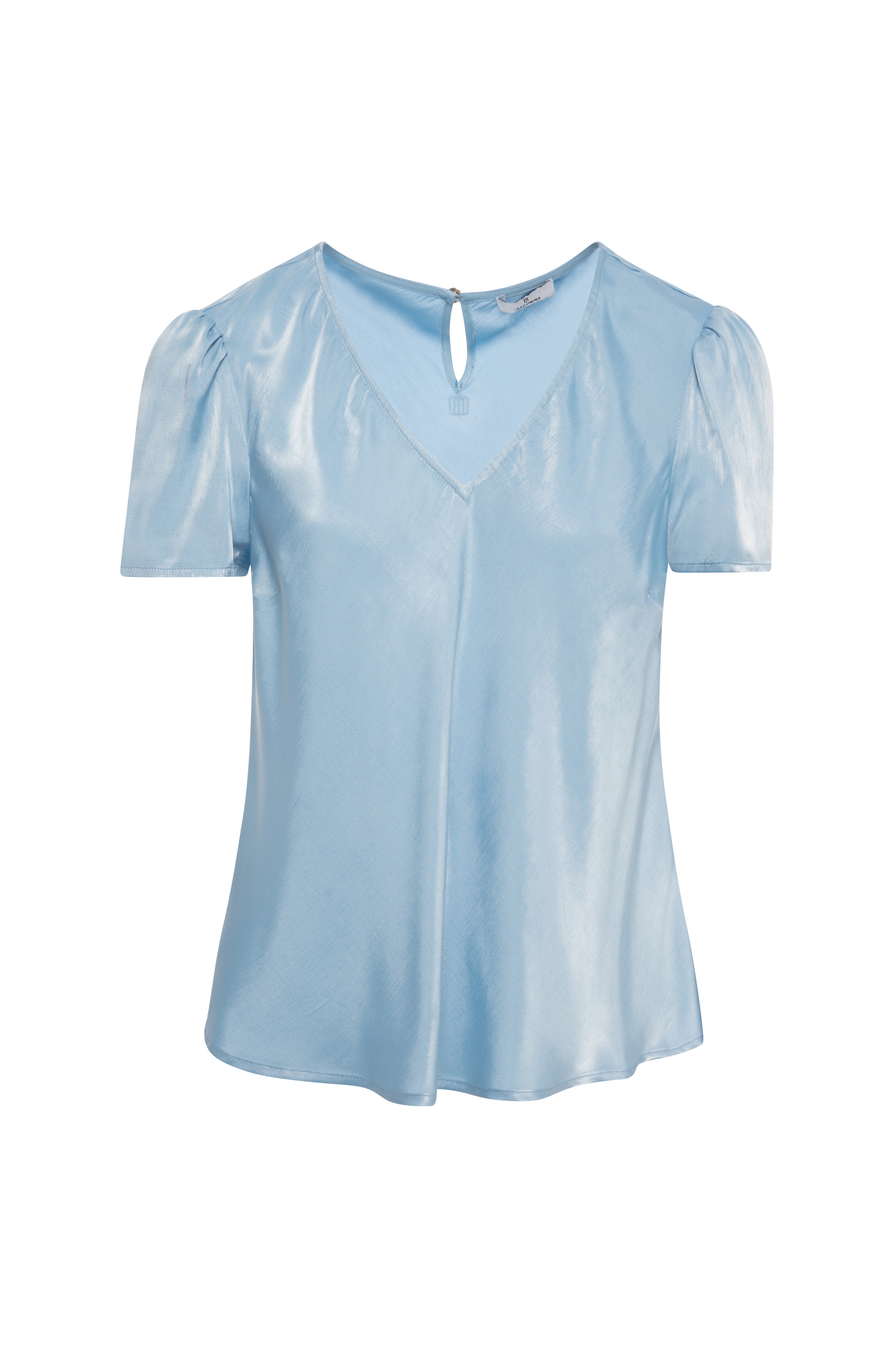 Top regular fit with V-neck Fracomina FR26WT1004W49201-KB1-1