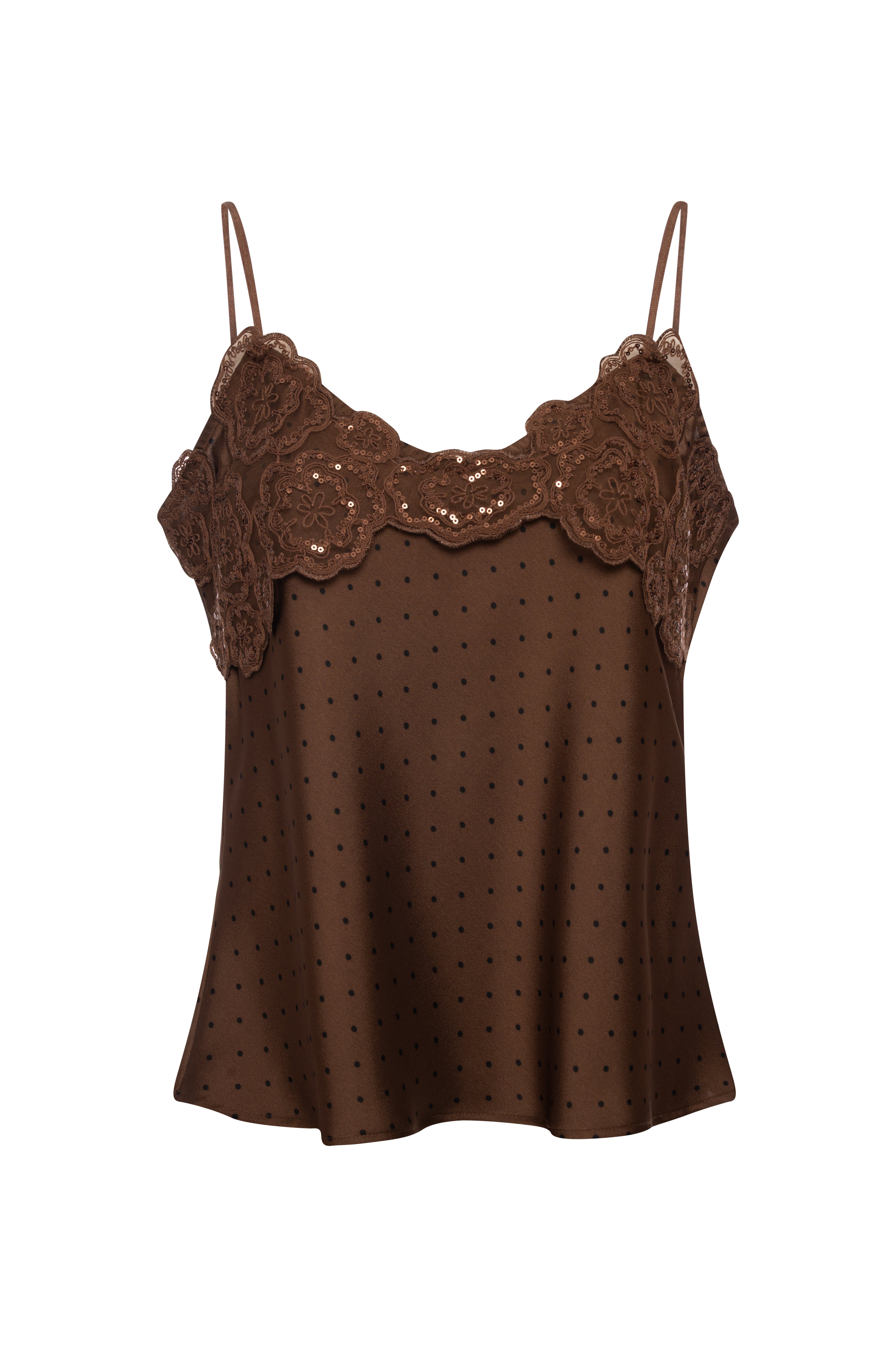 Tank top with polka dots pattern Fracomina FR26WT2012W411D2-KG3-1