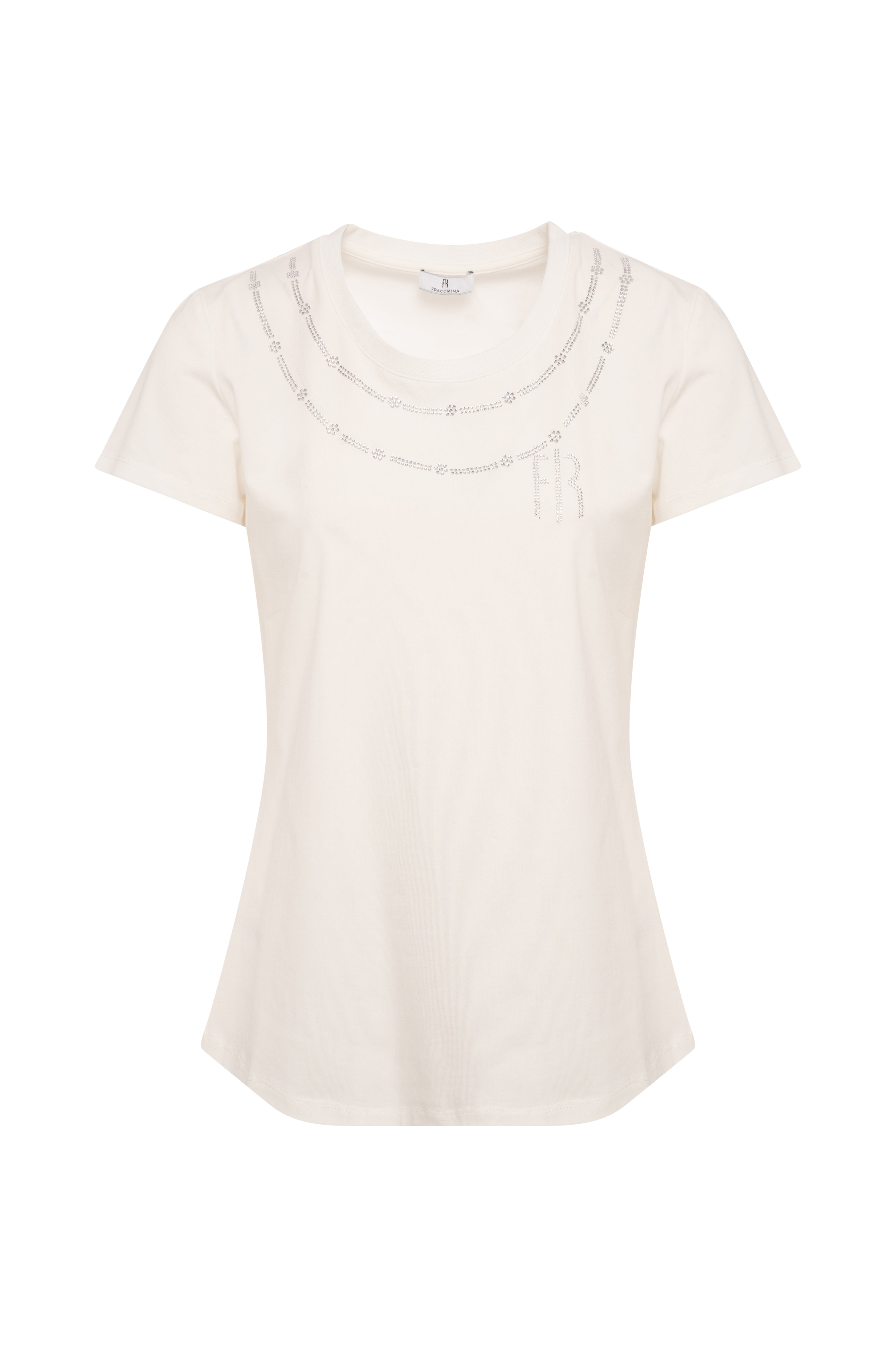 T-shirt regular fit made in stretch cotton jersey Fracomina FR26WT3004J401G1-K17-1