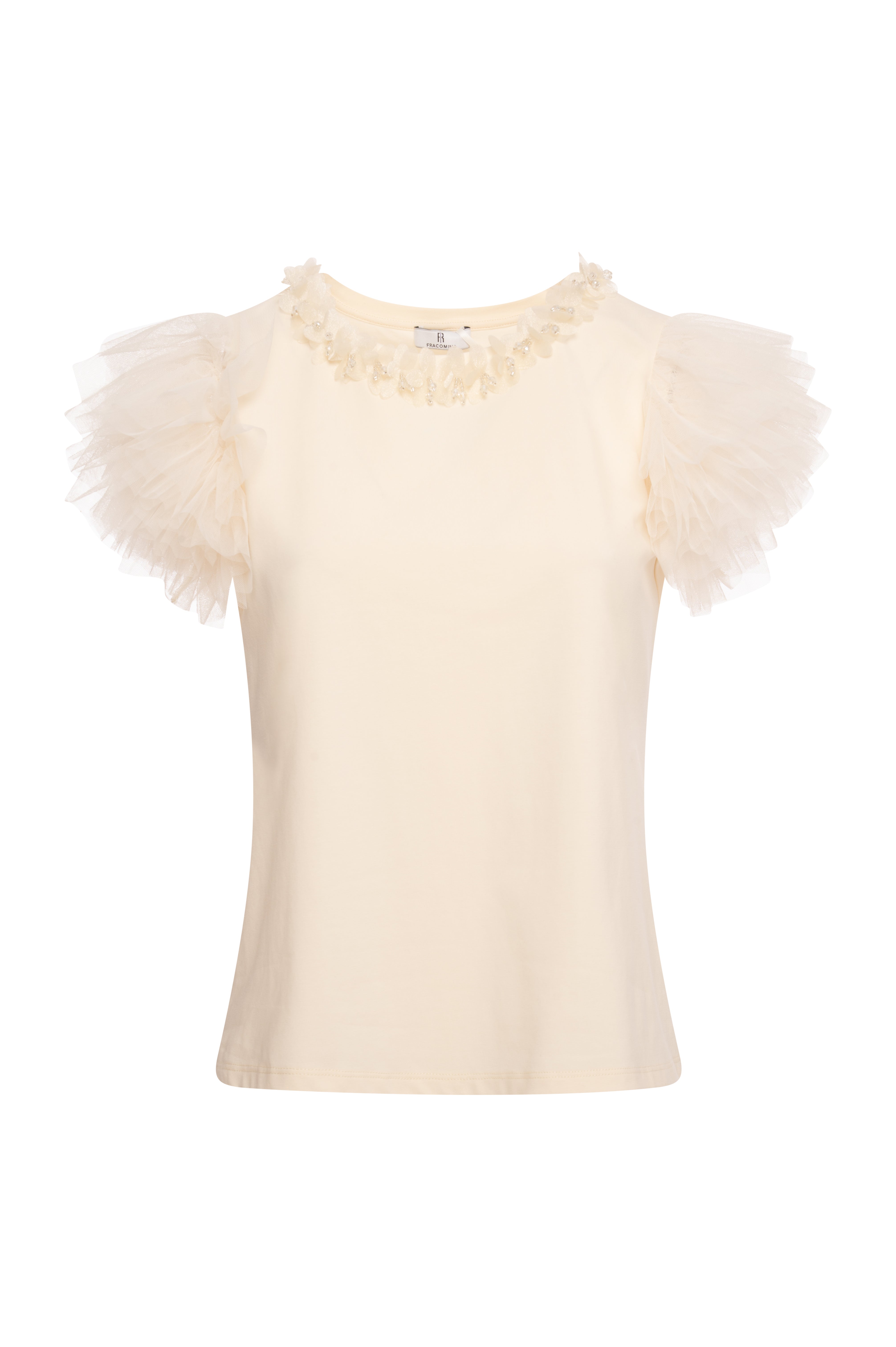 T-shirt regular fit made in cotton jersey Fracomina FR26WT3024J401R9-KF6-1