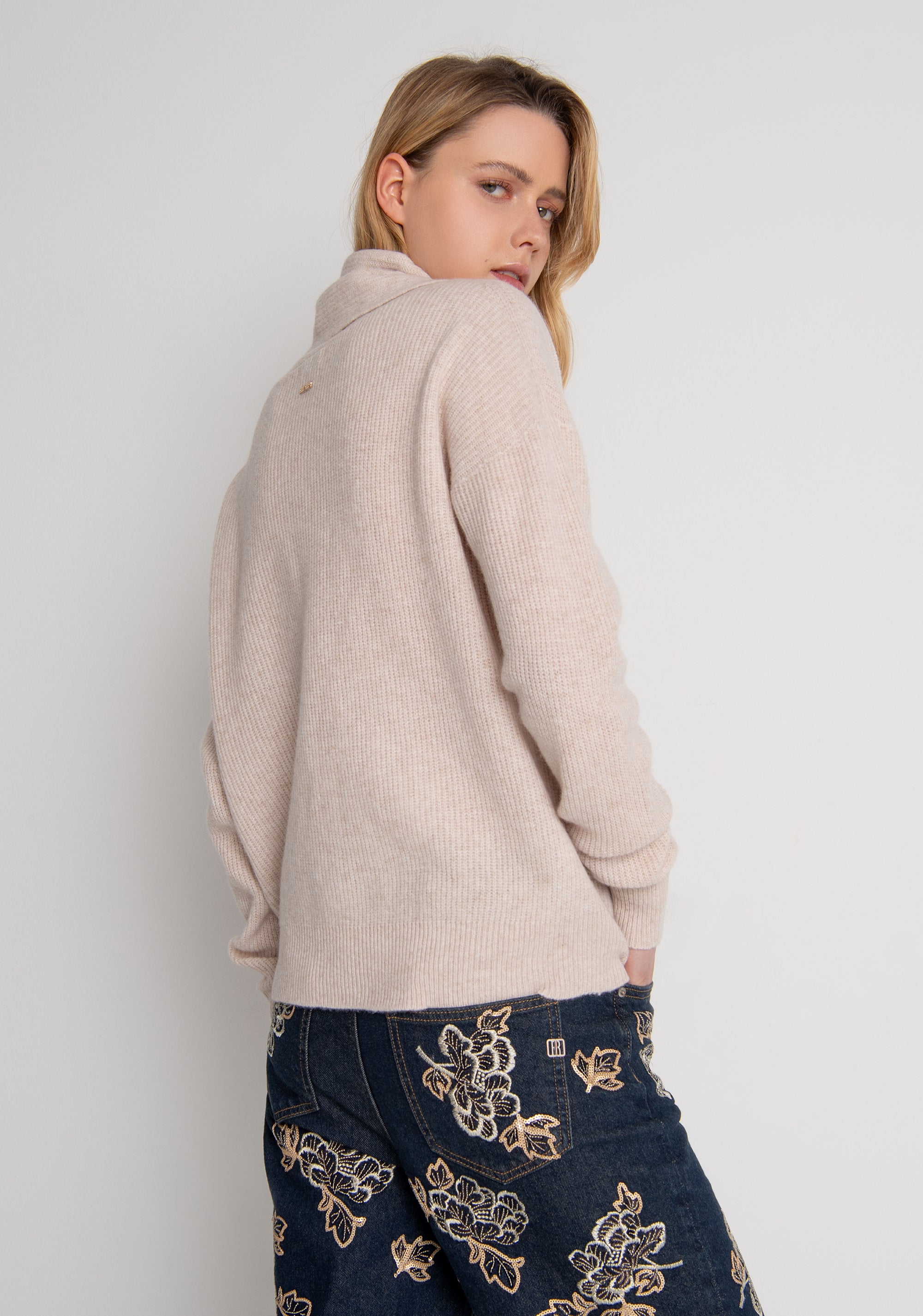 Knitwear regular fit made in wool Fracomina FR26WT7005K47301-M56-3
