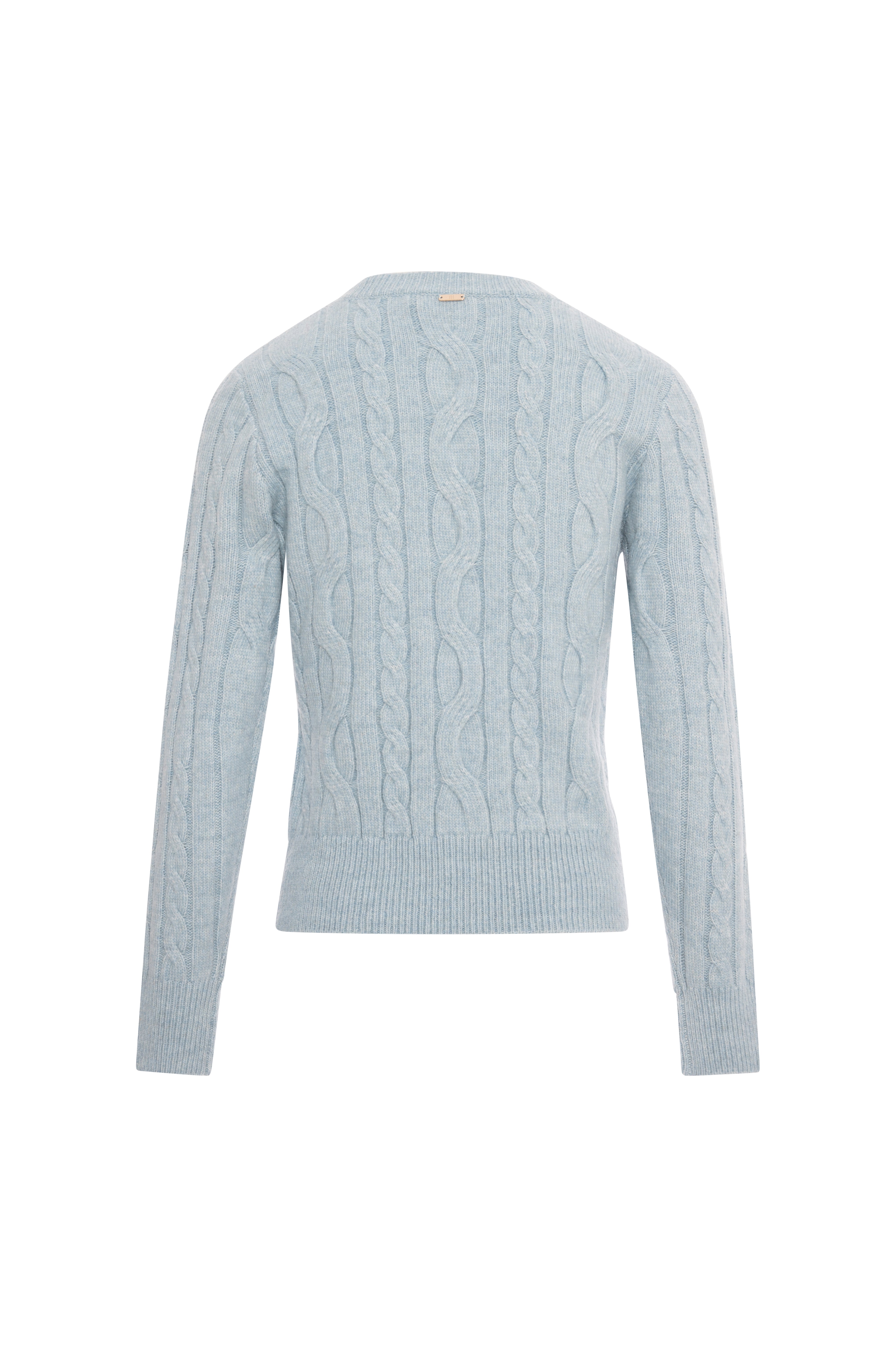 Knitwear regular fit with cable stitch Fracomina FR26WT7037K49701-KB1-2
