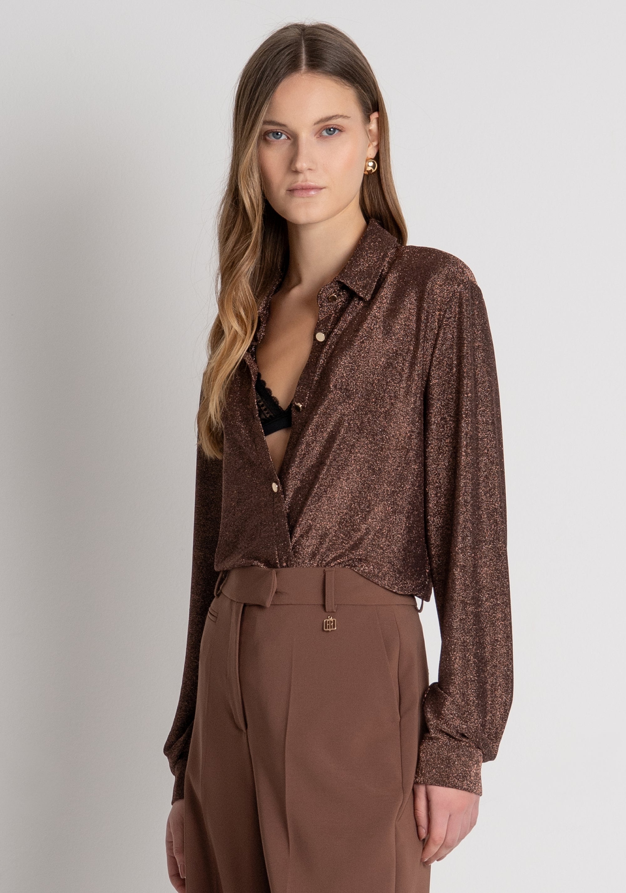 Pant flare with regular waist Fracomina FR26WV3002W42901-149-3