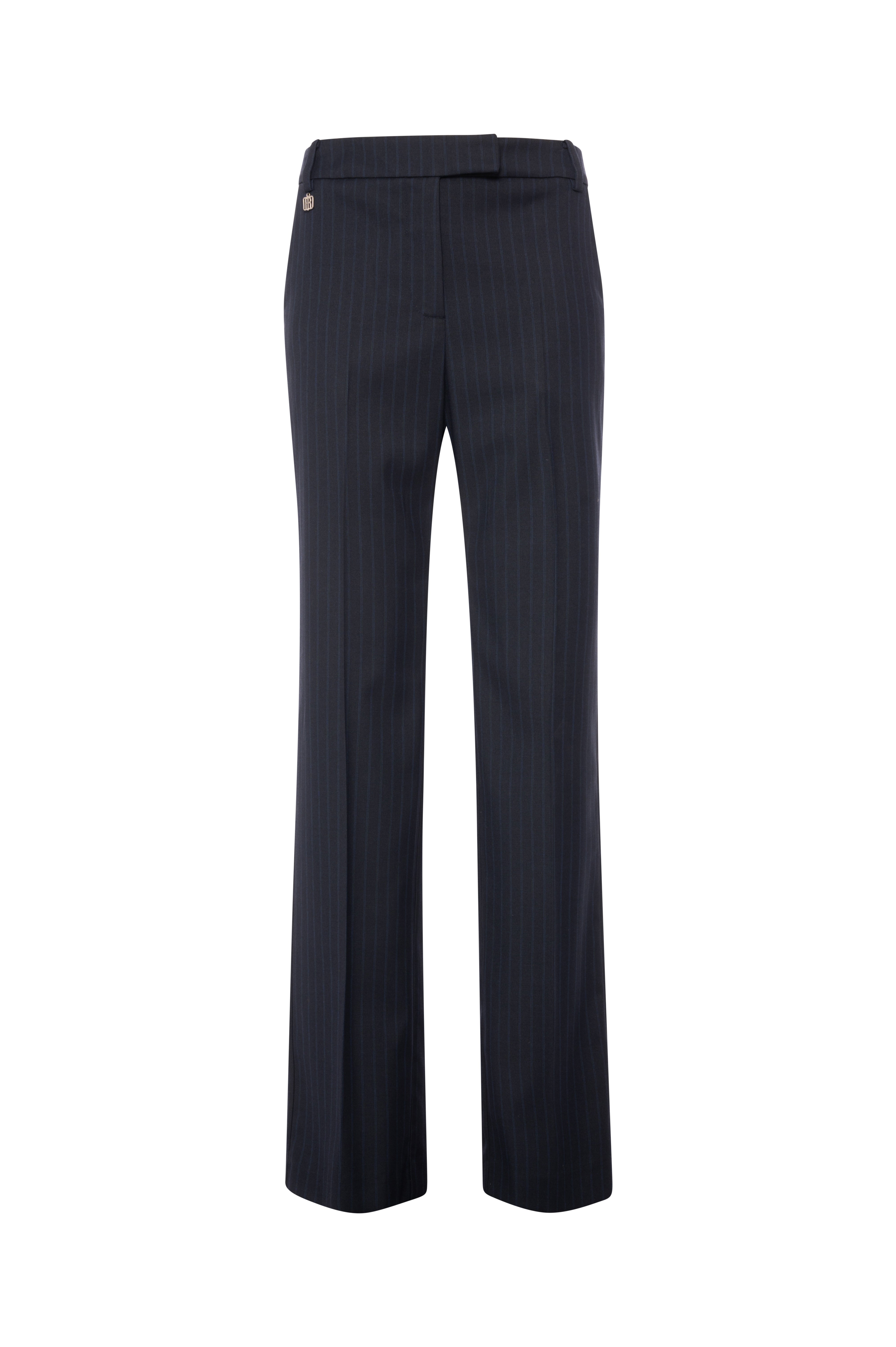 Pant regular fit made in pinstriped fabric Fracomina FR26WV4003W459D4-K60-1