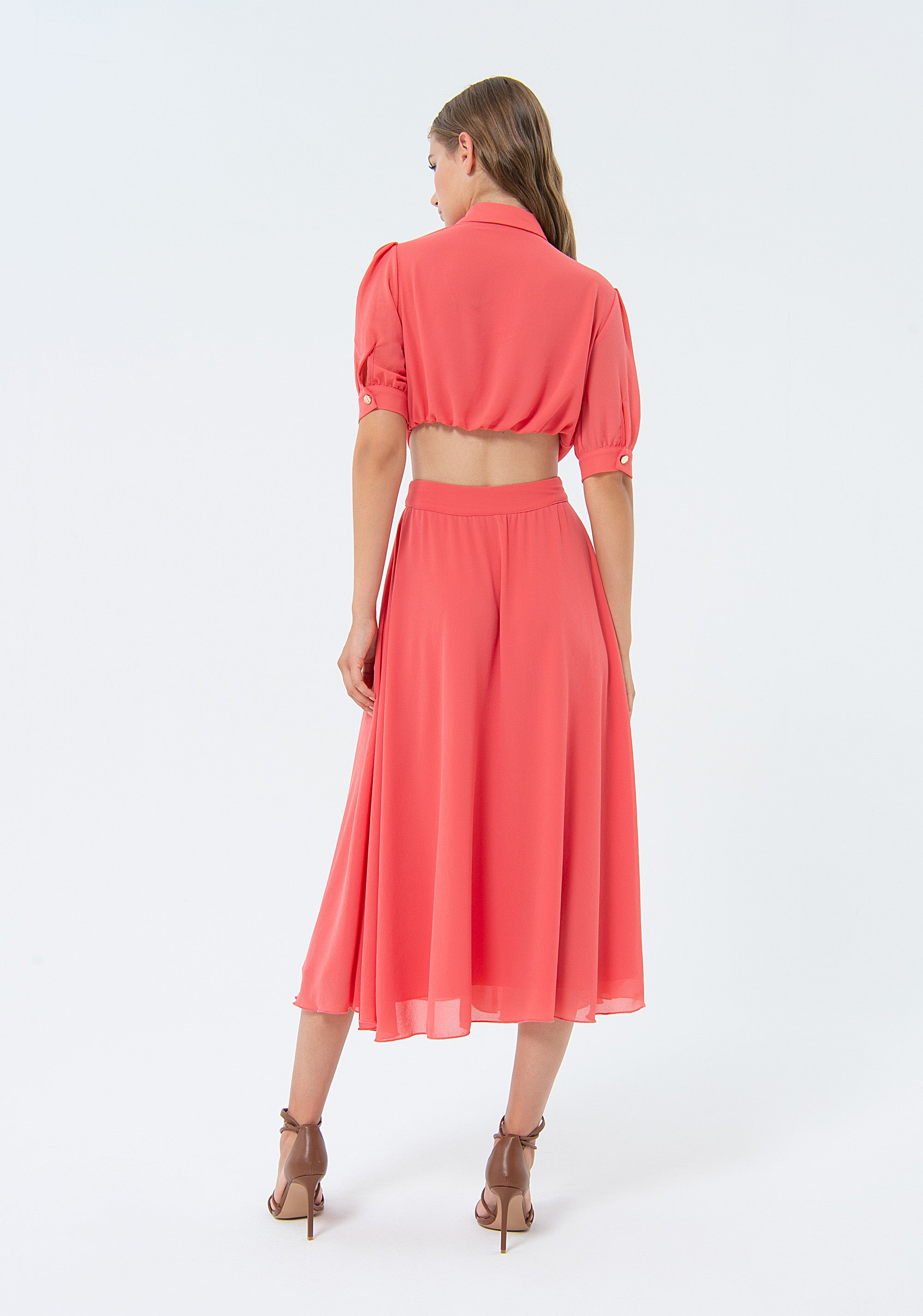 Dress regular fit middle length Fracomina FS24SD3004W41201-107-4