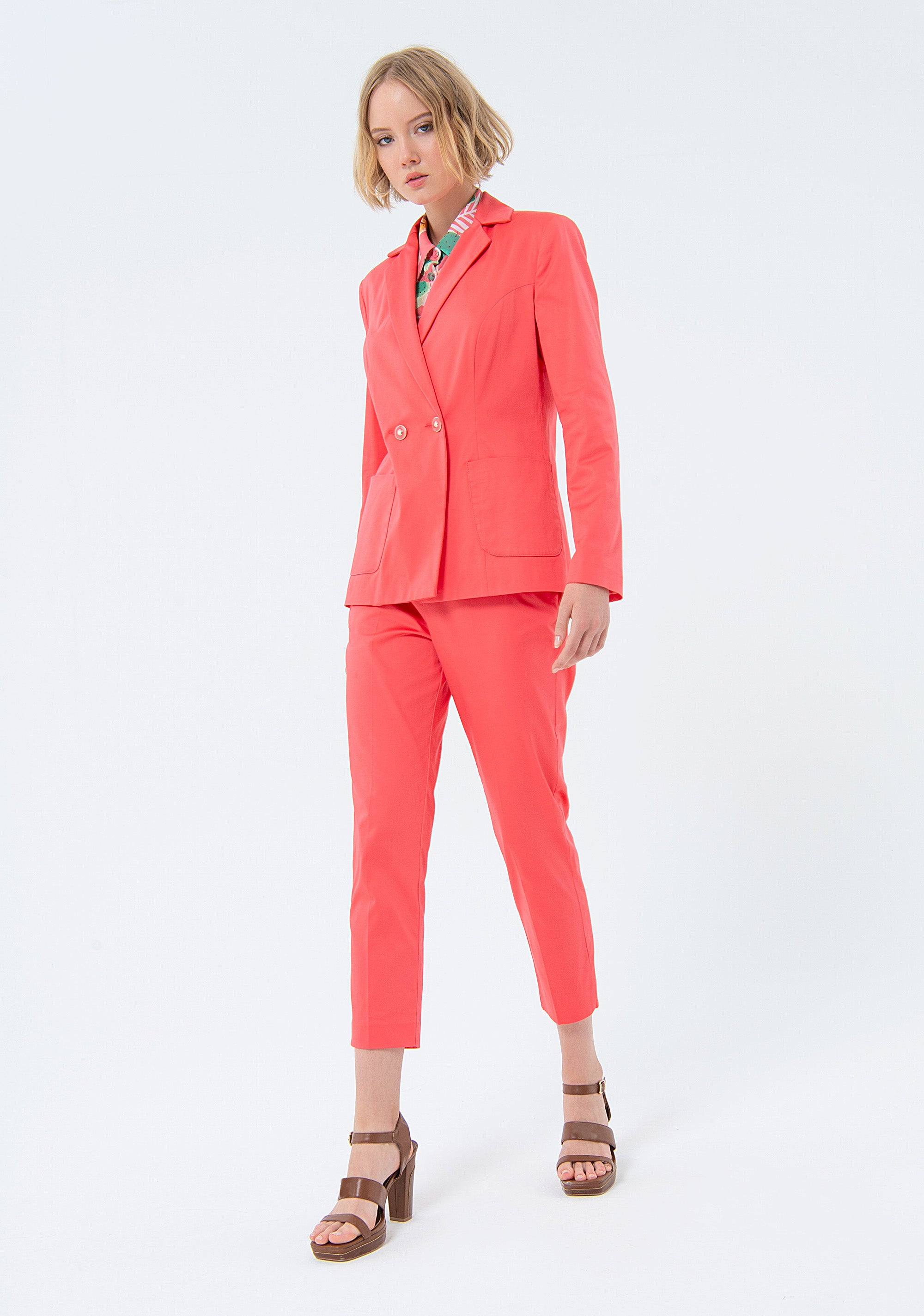 Blazer regular fit double breasted Fracomina FS24SJ2008W47201-107-2_be2c487d-7d0c-4390-b677-334952e8bf49