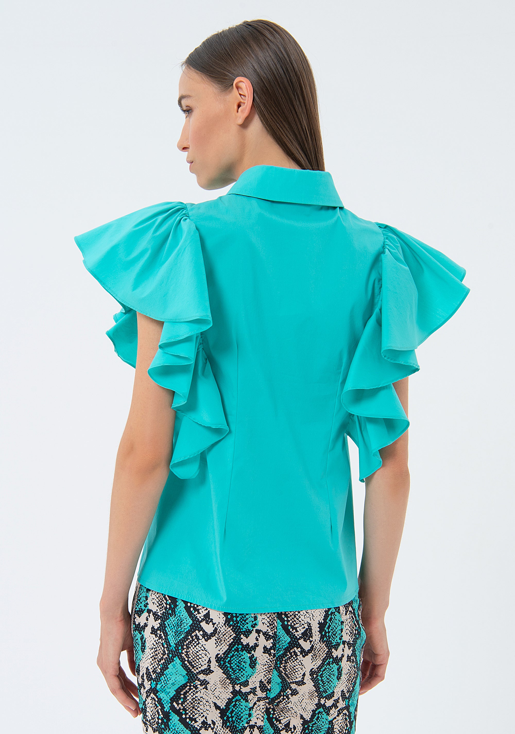 Shirt regular fit made in popeline Fracomina FS24ST6003W52001-268-4