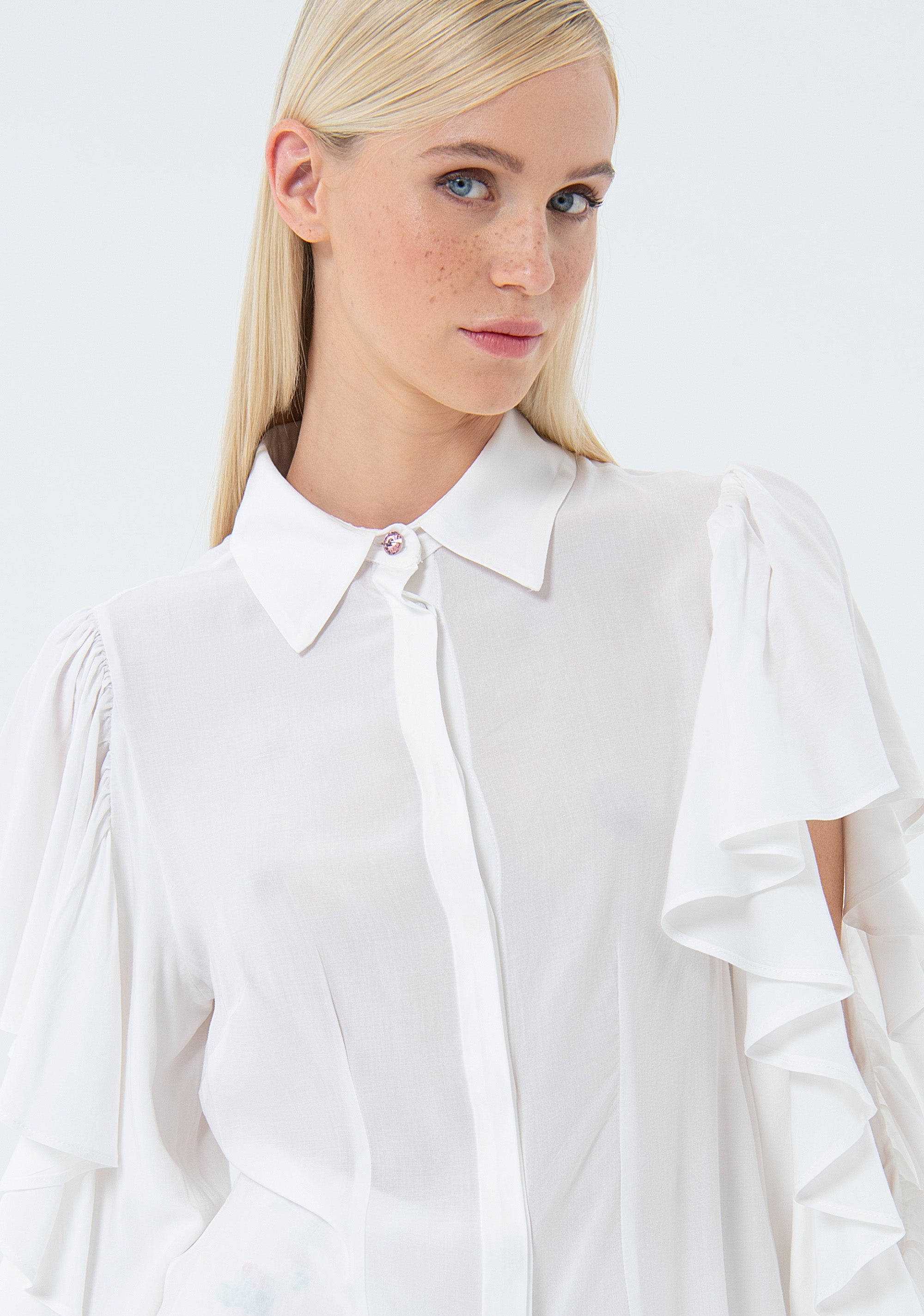 Shirt regular fit made in viscose Fracomina FS24ST6009W62001-472-2