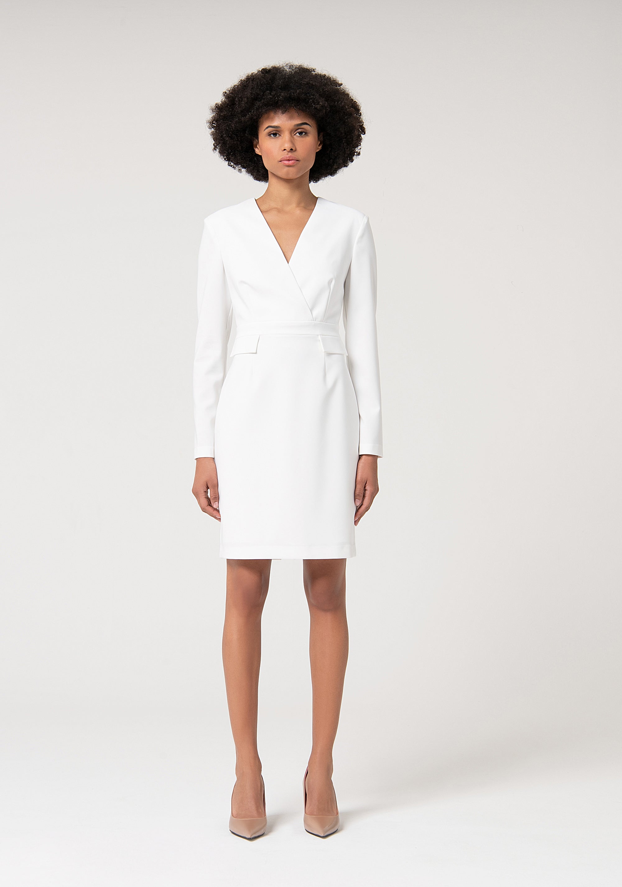 Sheath dress slim fit made in stretch fabric FS24WD1001W42901 FRACOMINA