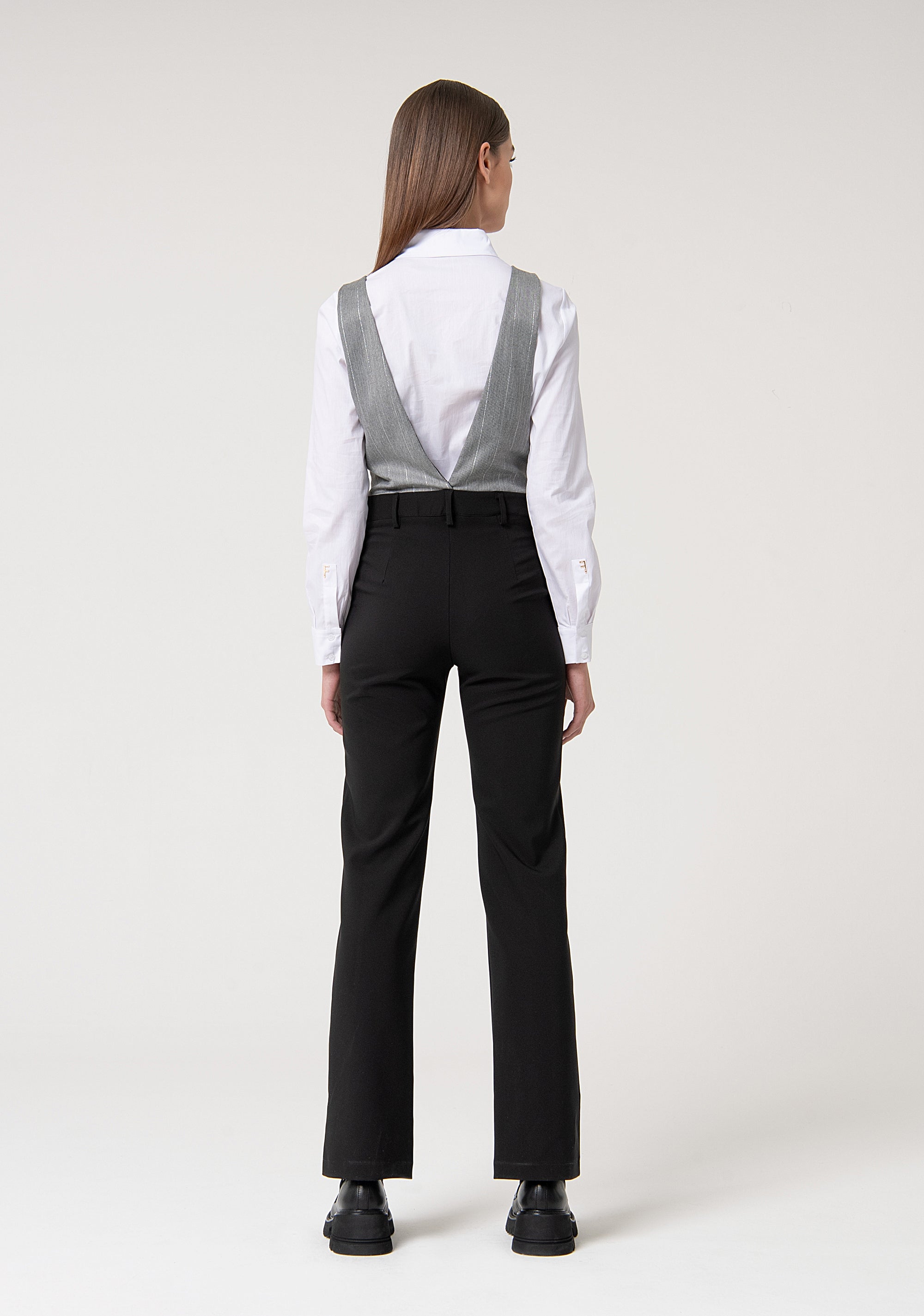 Sleeveless long overall Fracomina FS24WO2002W42901-056-4