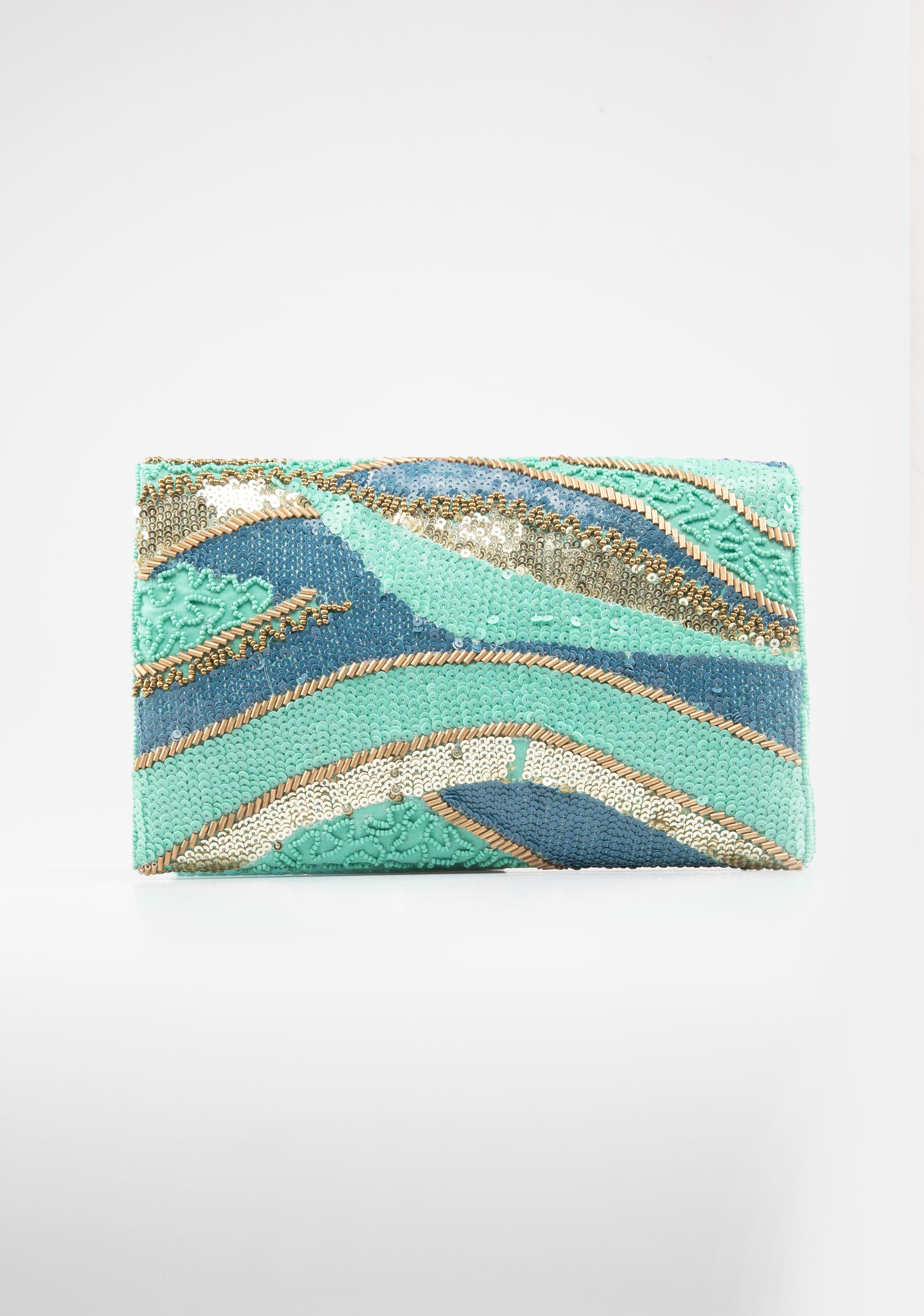 Clutch bag with sequins Fracomina FS25SB6002O412E5-T27_2