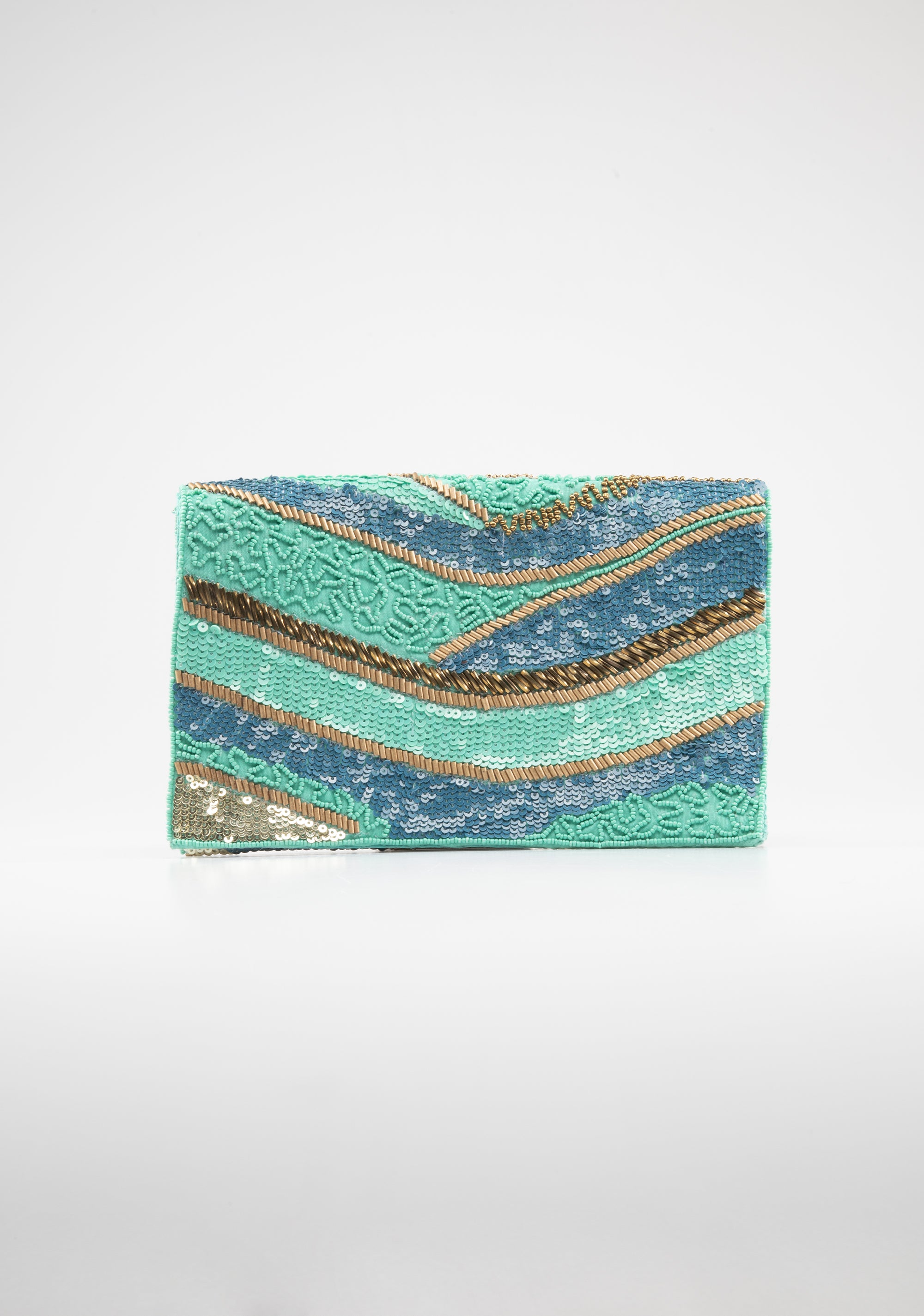 Clutch bag with sequins Fracomina FS25SB6002O412E5-T27_3