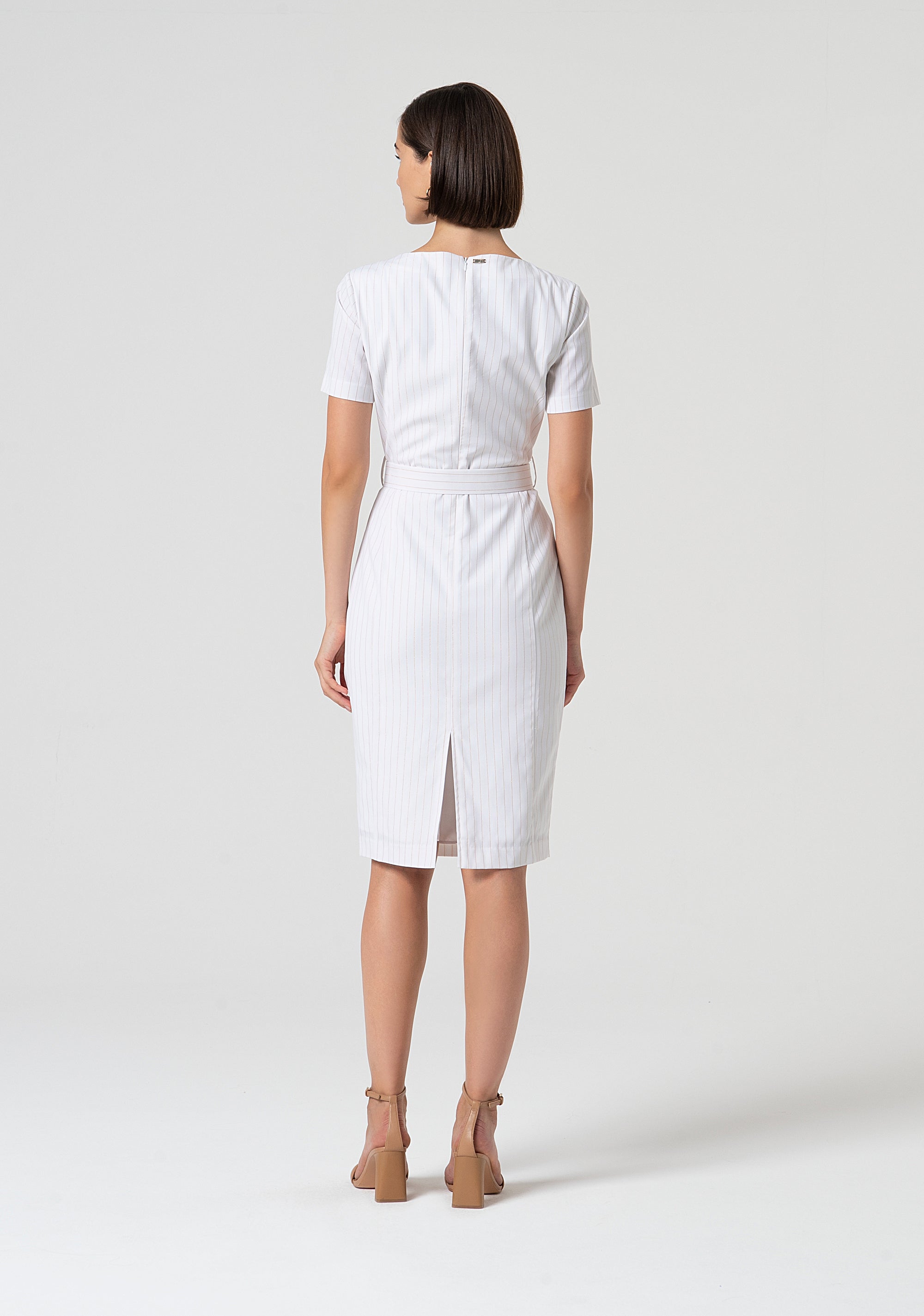 Sheath dress with wool Fracomina FS25SD1018W784D4-278-3