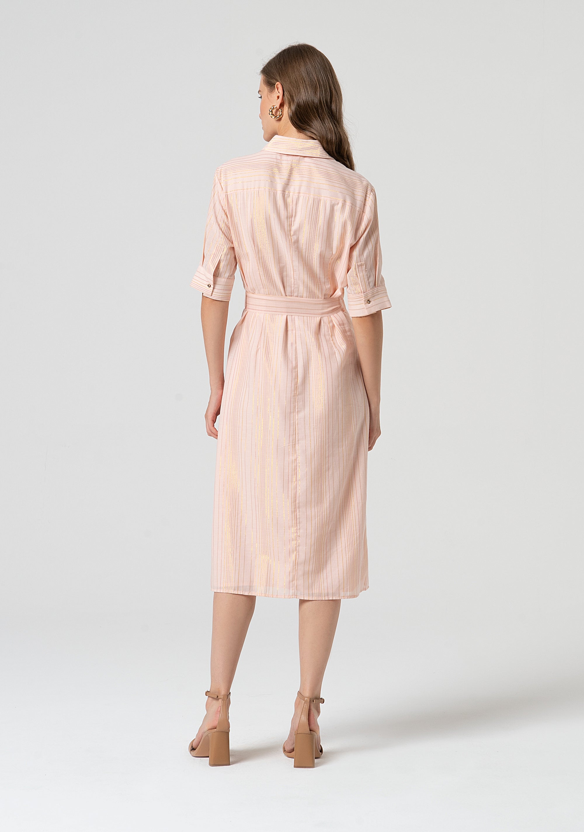 Chemisier dress regular fit middle length Fracomina FS25SD2003W78601-226-4