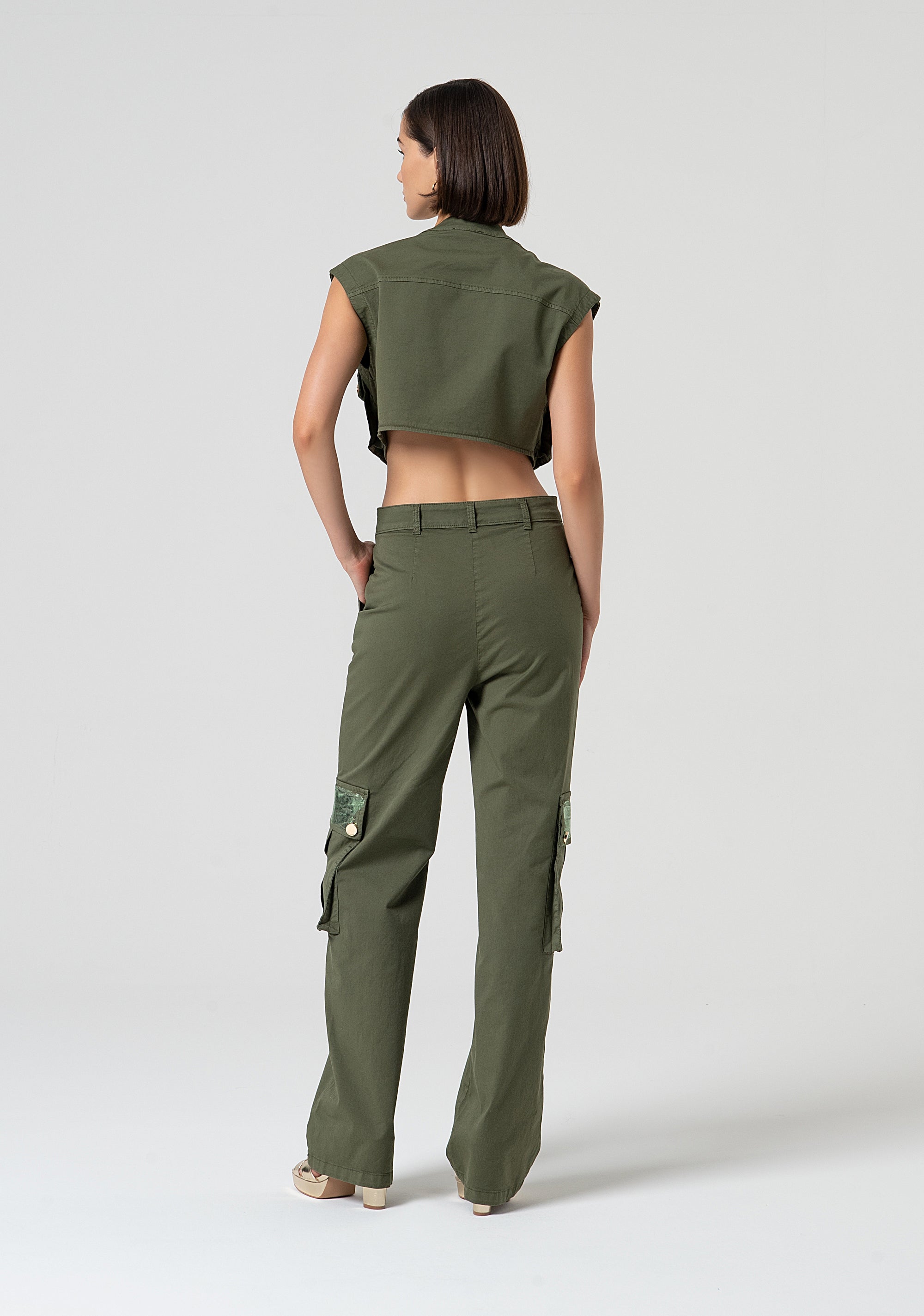 Overall regular fit made in cotton Fracomina FS25SO2002W52301-206-4