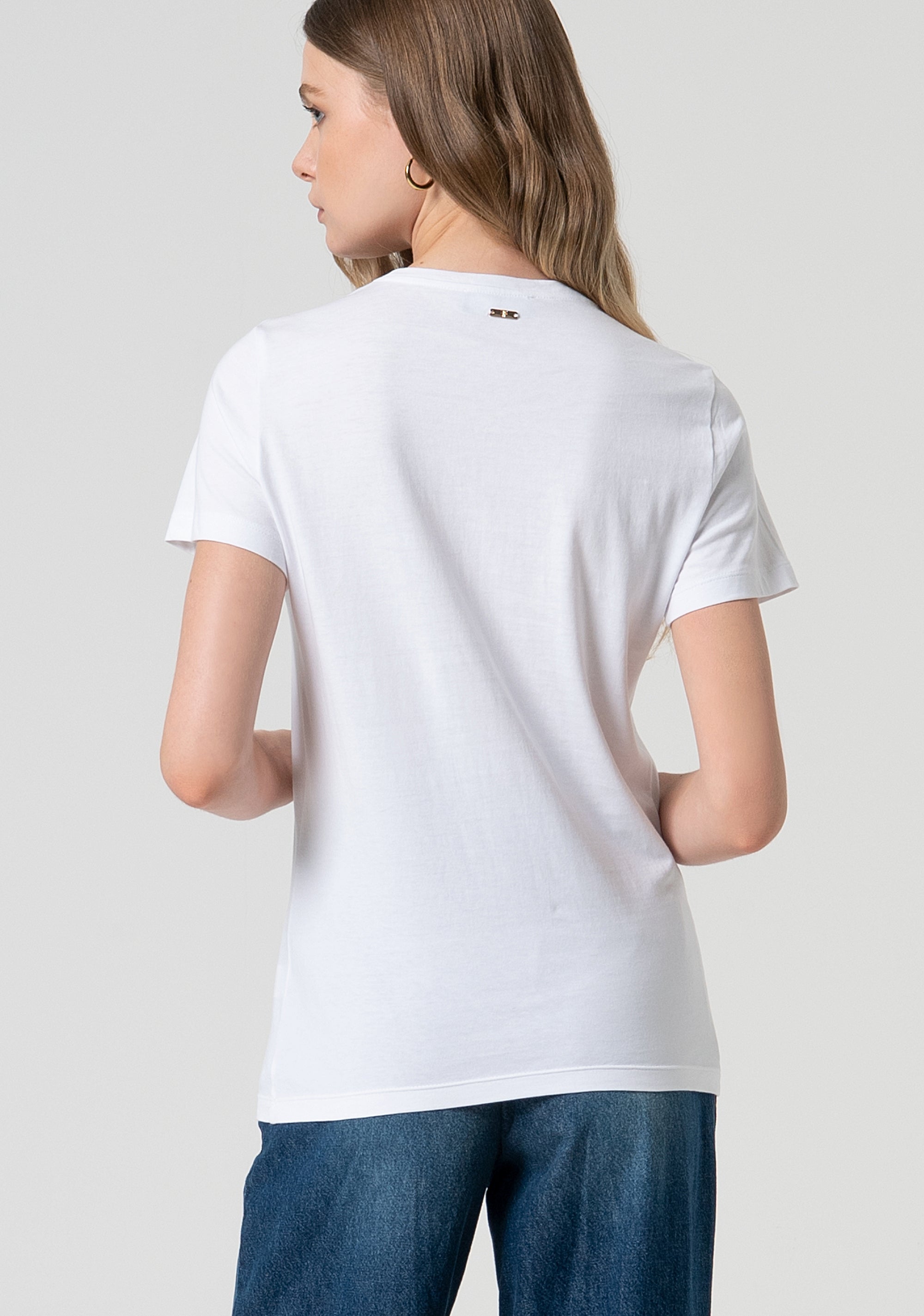 T-shirt regular fit made in cotton jersey Fracomina FS25ST3001J400Q5-278-4