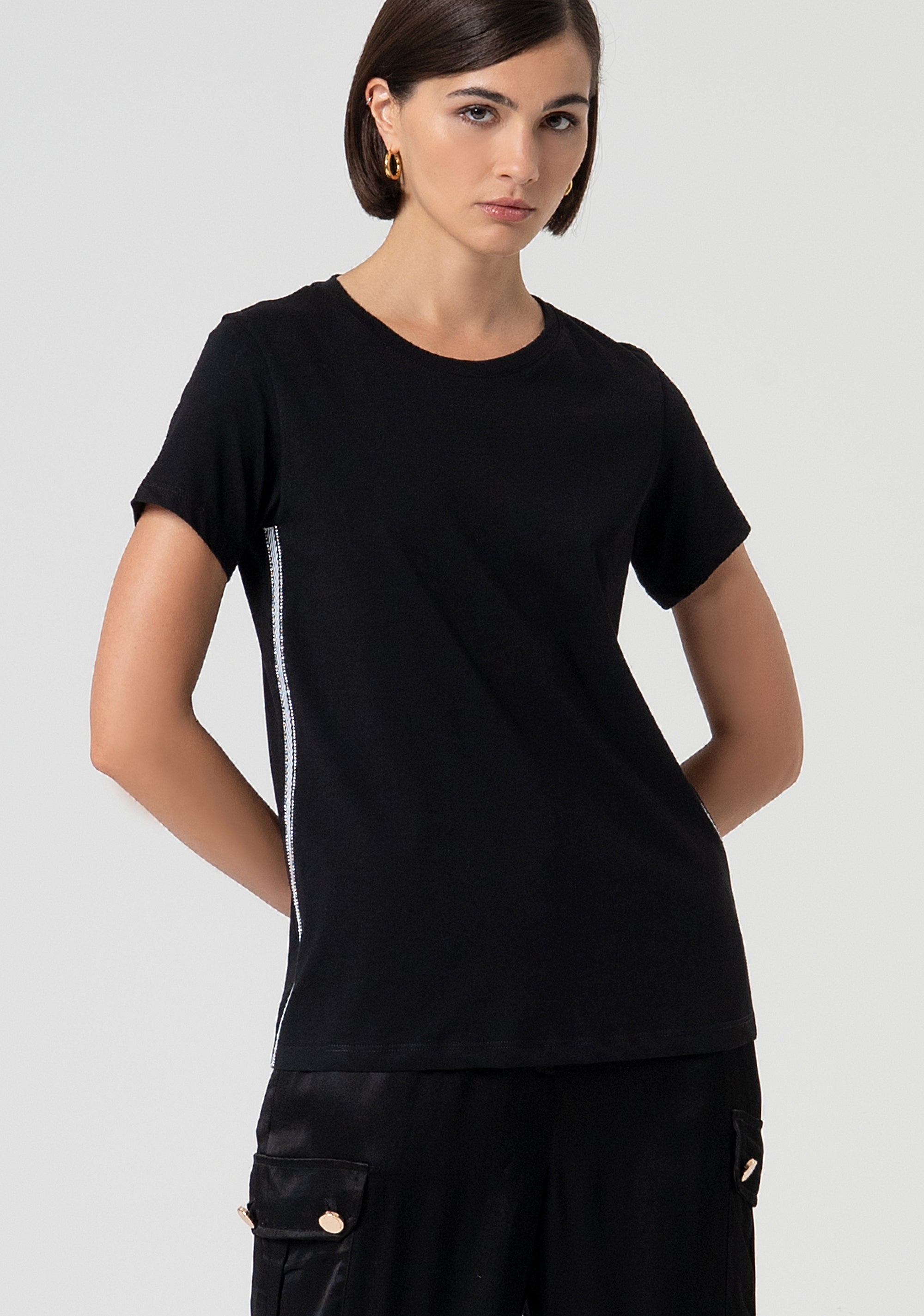 T-shirt regular fit made in cotton jersey Fracomina FS25ST3002J400G5-053-1