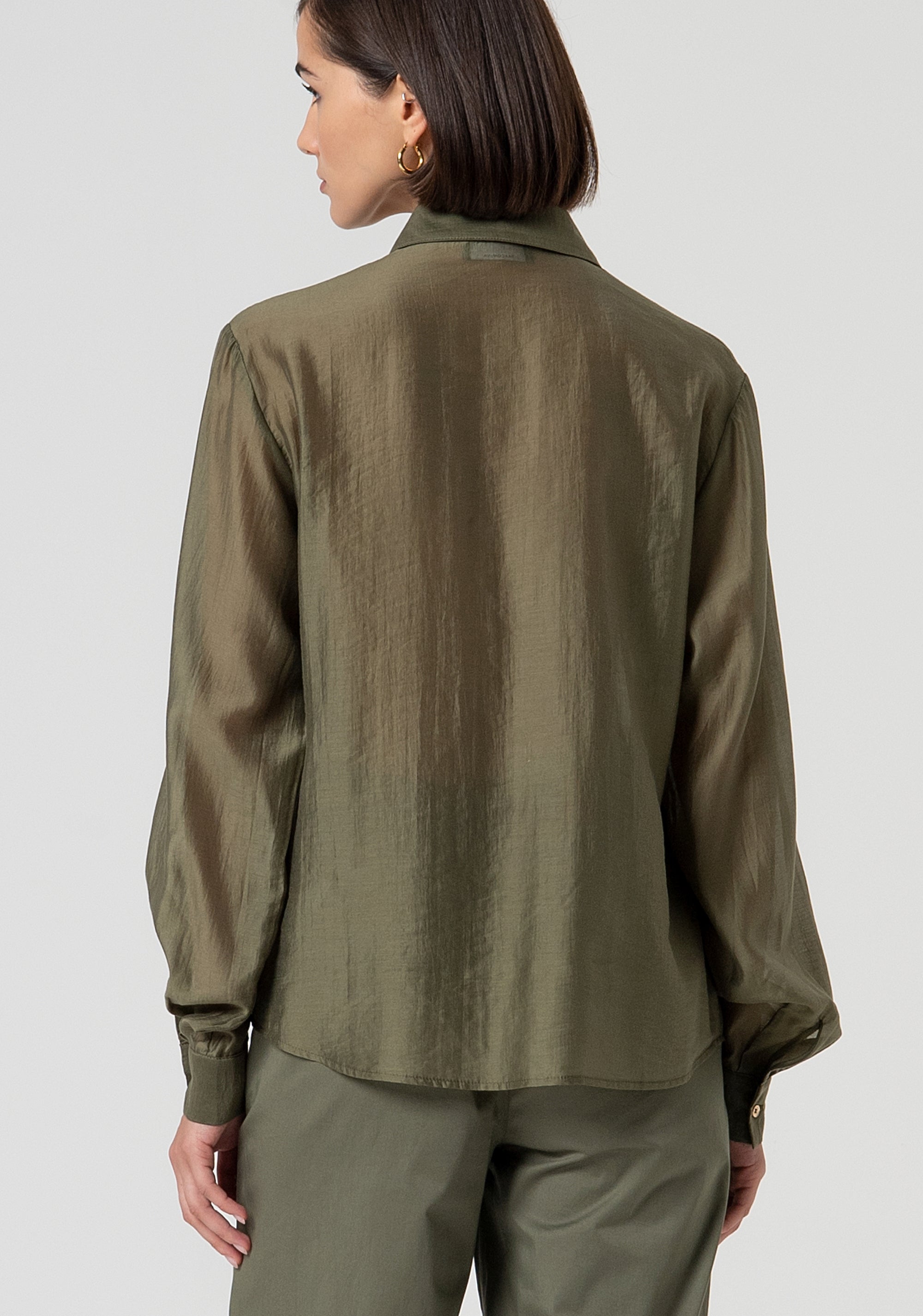 Shirt regular fit made in shiny fabric Fracomina FS25ST6014W78501-206-4