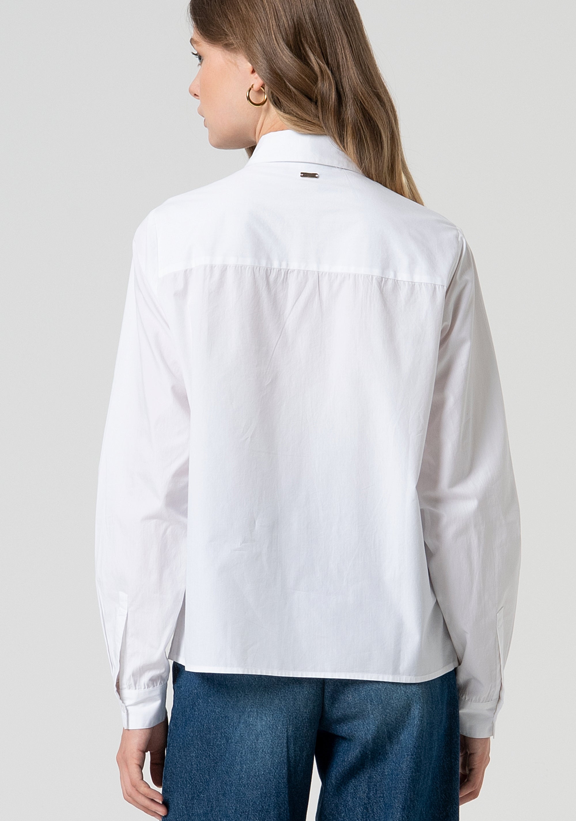 Shirt regular fit with inlay works and embroideries Fracomina FS25ST6020W403Q5-278-4