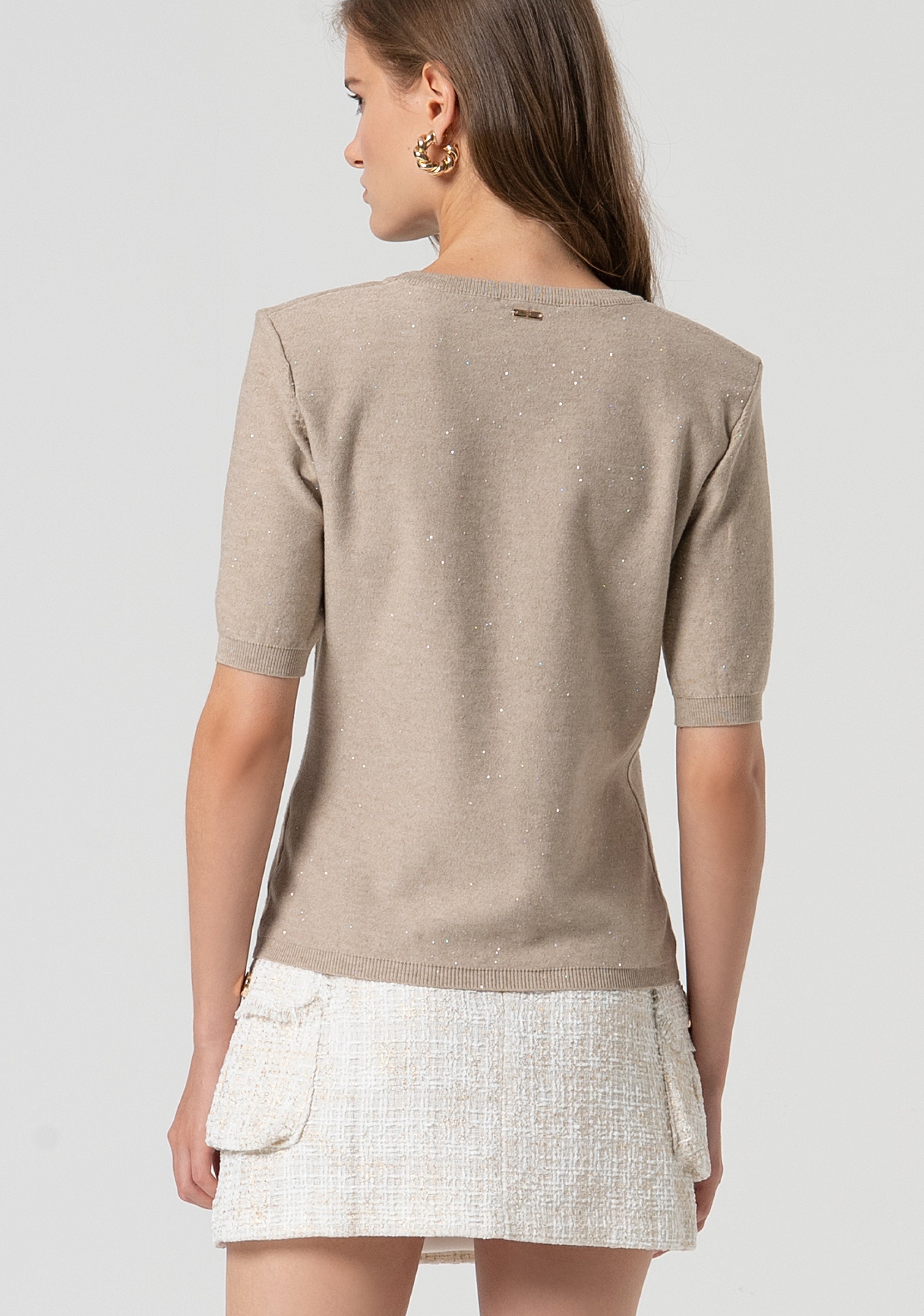 Knitwear regular fit with round neck Fracomina FS25ST7010K501J5-050-3