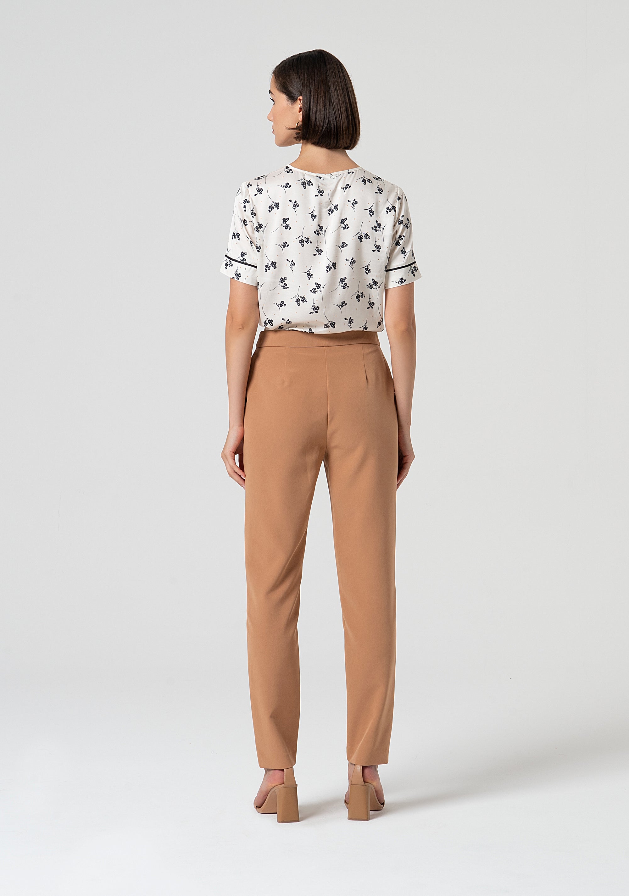 Pant straight leg with regular waist Fracomina FS25SV2002W42901-E11-4