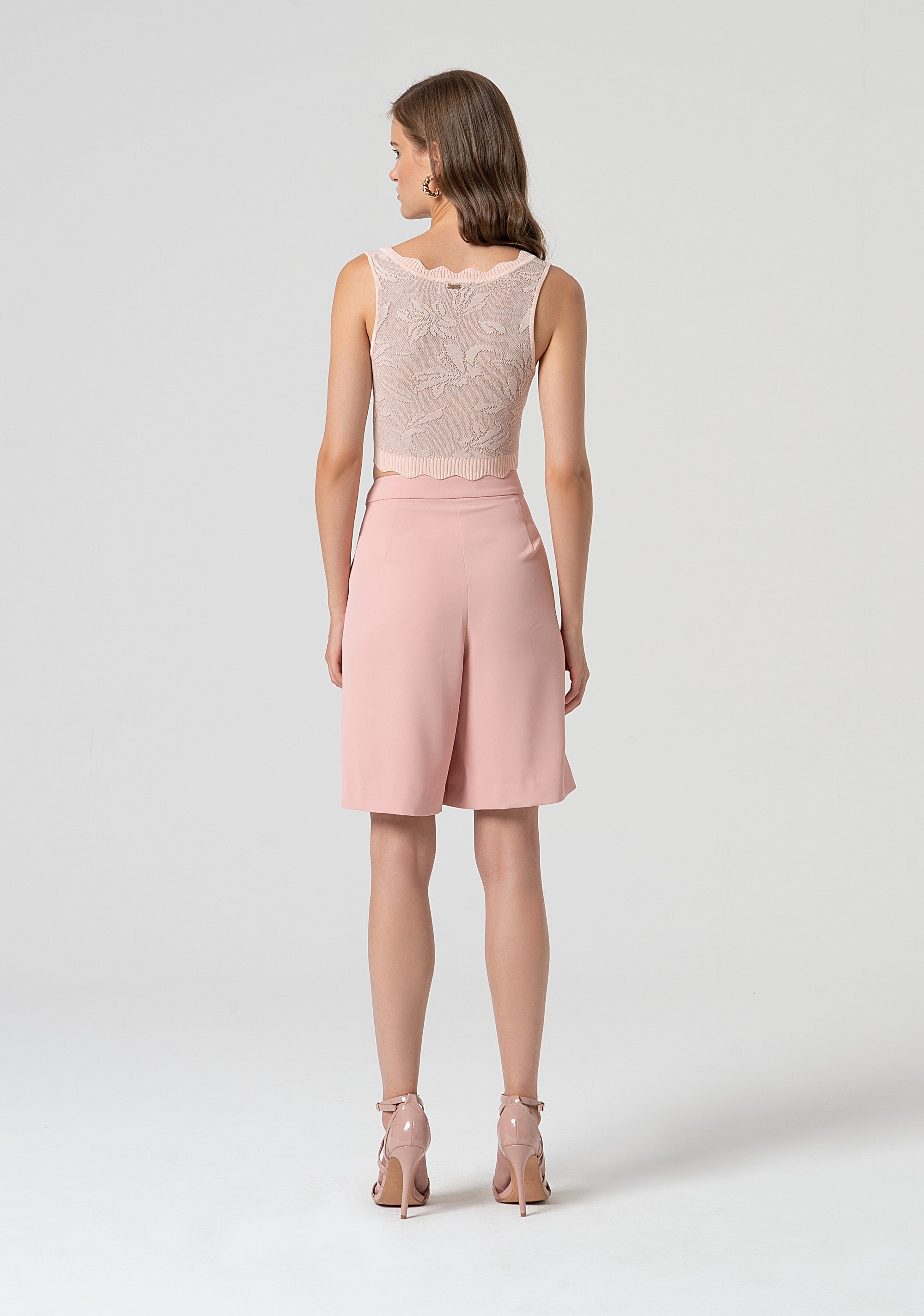 Bermuda wide fit with high waist Fracomina FS25SV6001W47601-226-4