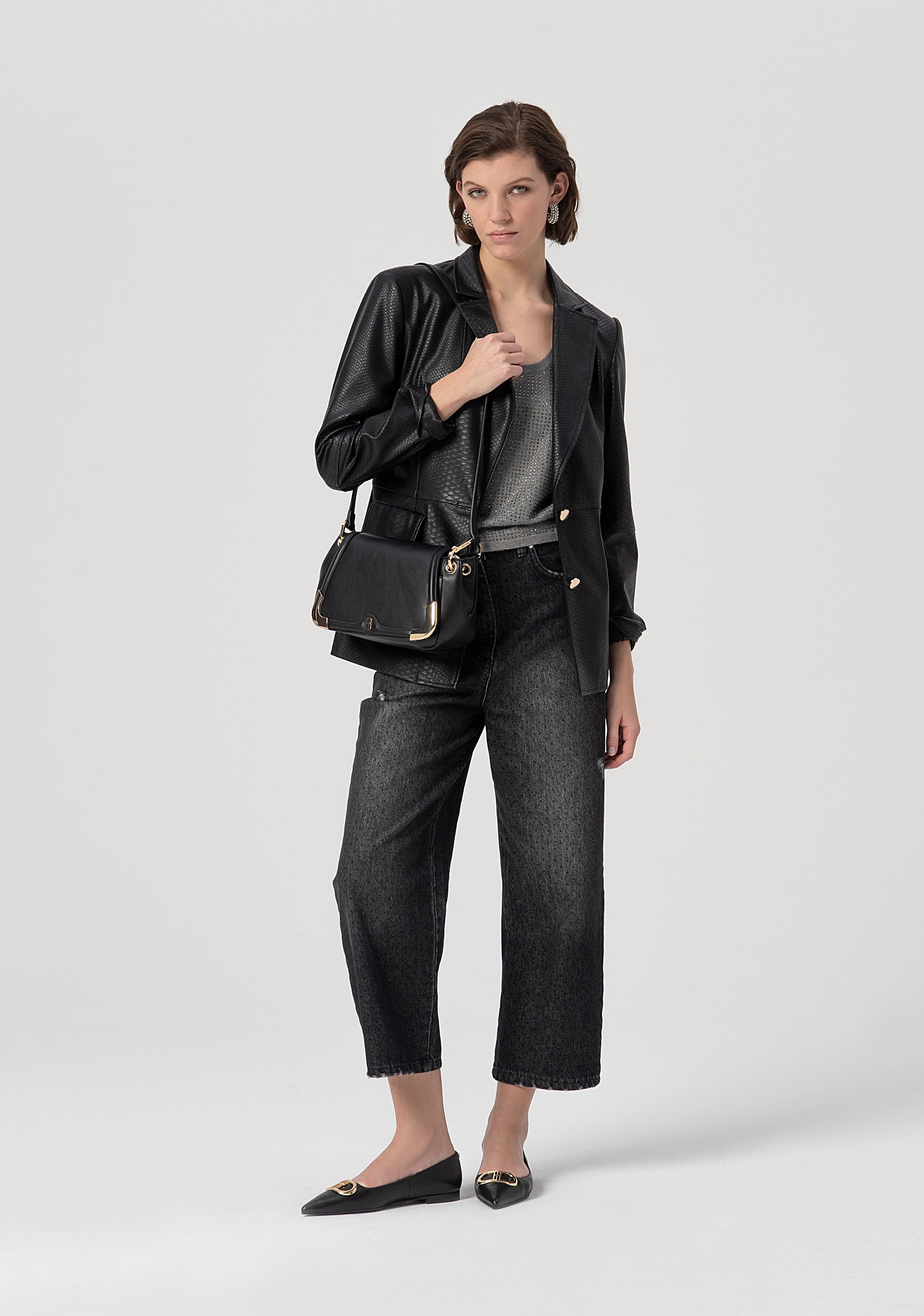 Blazer jacket regular fit single breasted Fracomina FS25WJ2001P41101-053-4