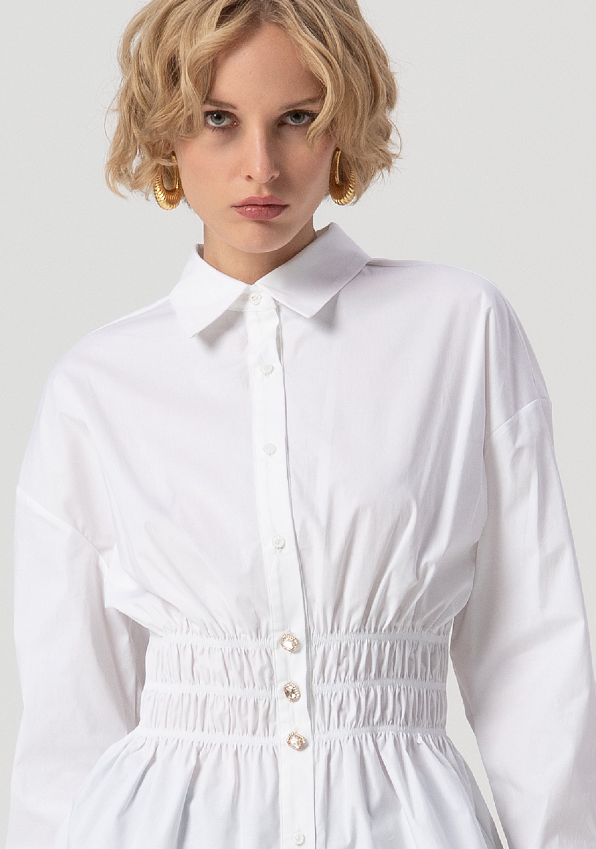 Shirt regular fit made in popeline stretch Fracomina FS25WT6008W52001-278-2