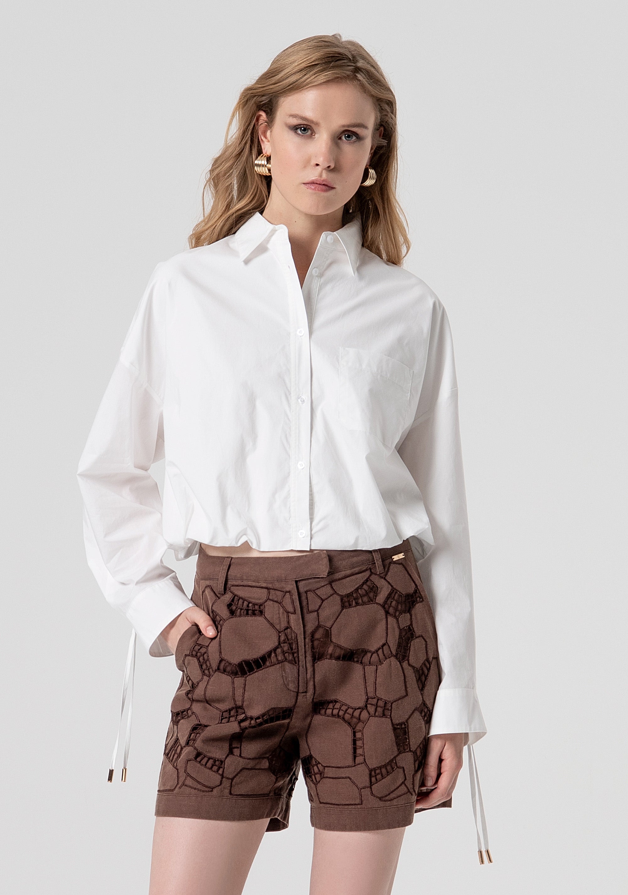 Shirt regular fit made in popeline Fracomina FS26ST6007W40001-278-1