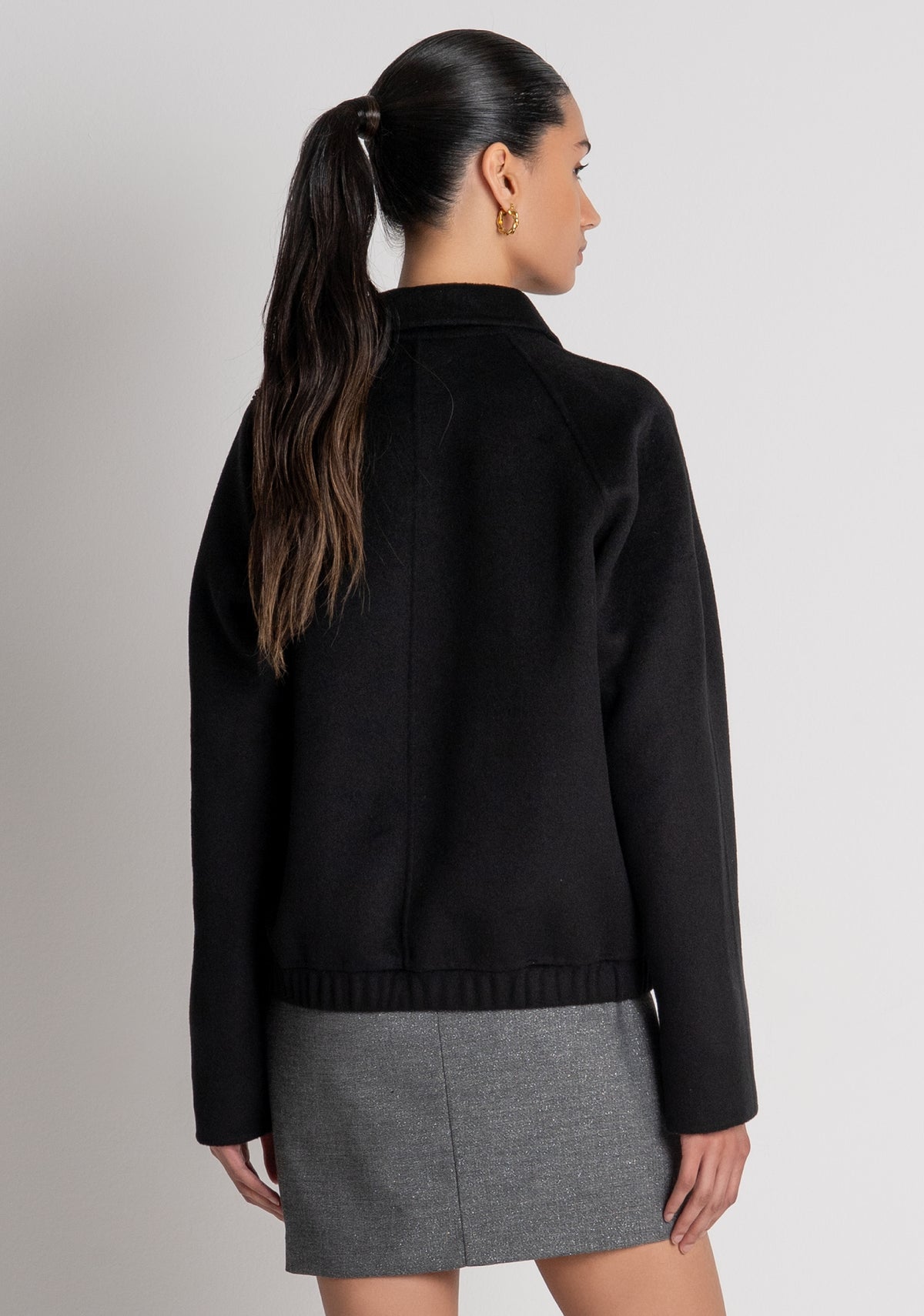 Short coat regular fit with wool Fracomina FS26WC1010W861E5-053-4
